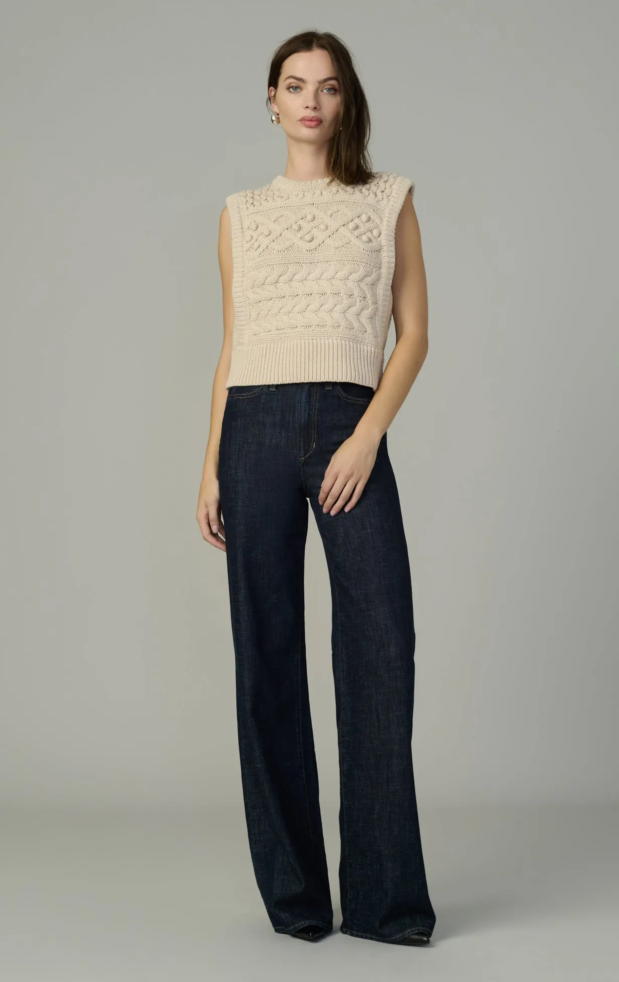 THE CLARA SWEATER VEST sold by Joe's Jeans product image thumbnail 2