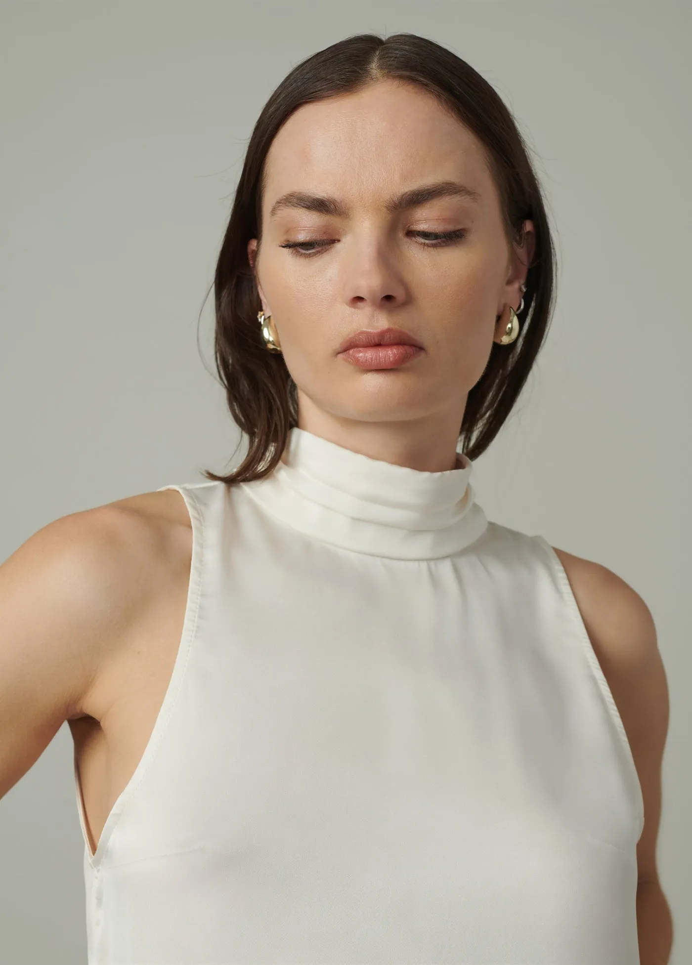 THE SARAH HIGH NECK TOP sold by Joe's Jeans product image thumbnail 4