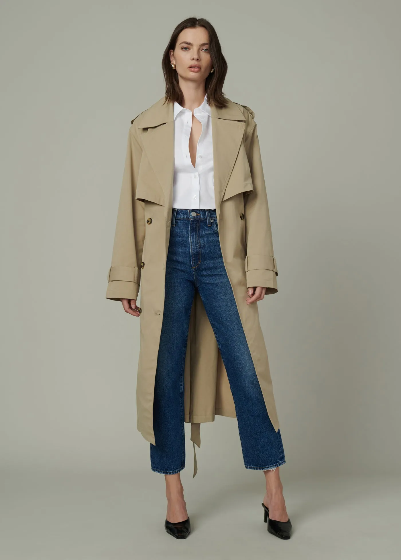 THE ELIZABETH TRENCH COAT sold by Joe's Jeans product image thumbnail 2