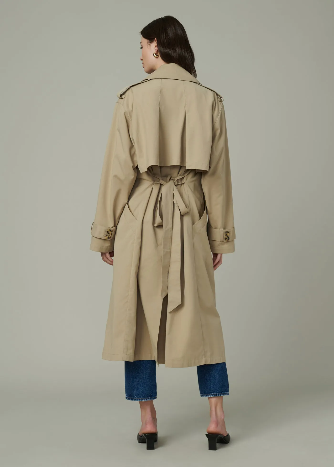 THE ELIZABETH TRENCH COAT sold by Joe's Jeans product image thumbnail 4