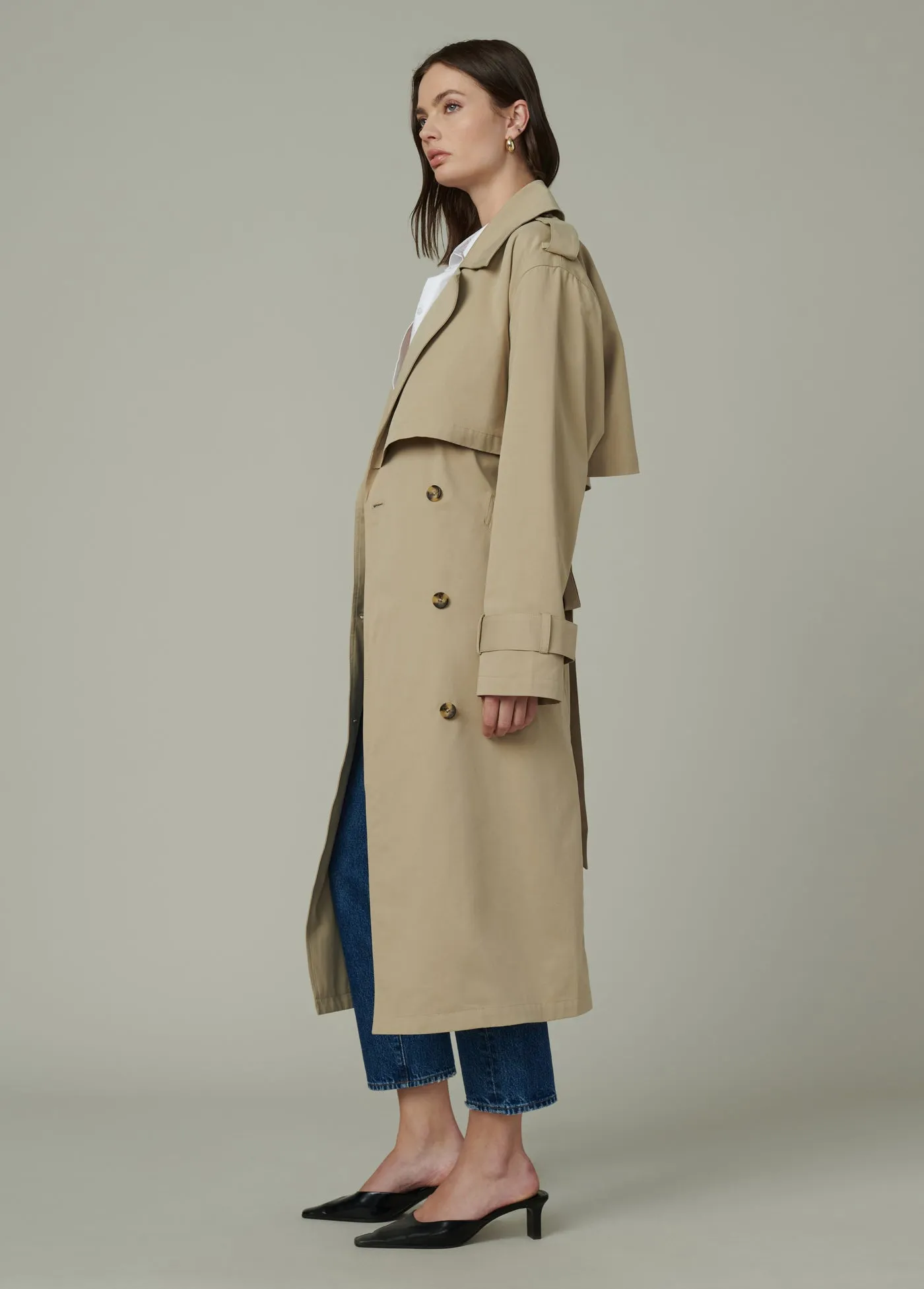 THE ELIZABETH TRENCH COAT sold by Joe's Jeans product image thumbnail 3