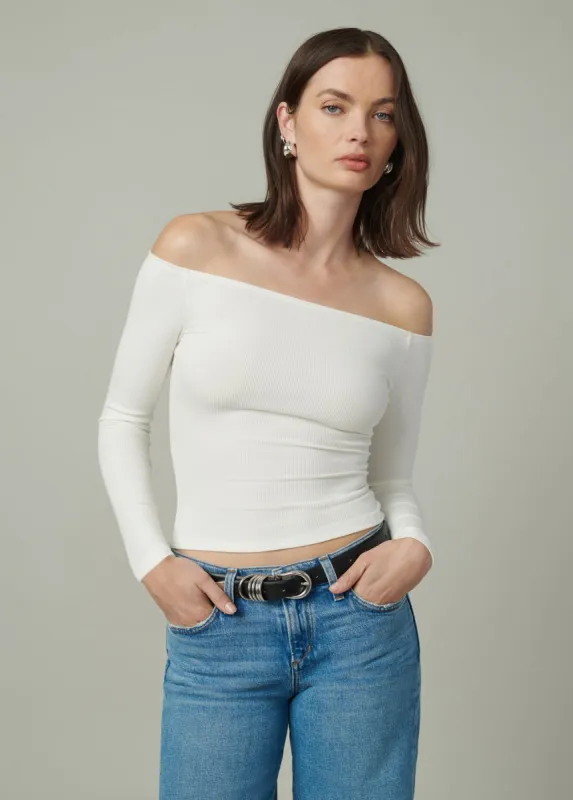 THE DEVIN OFF THE SHOULDER TOP sold by Joe's Jeans