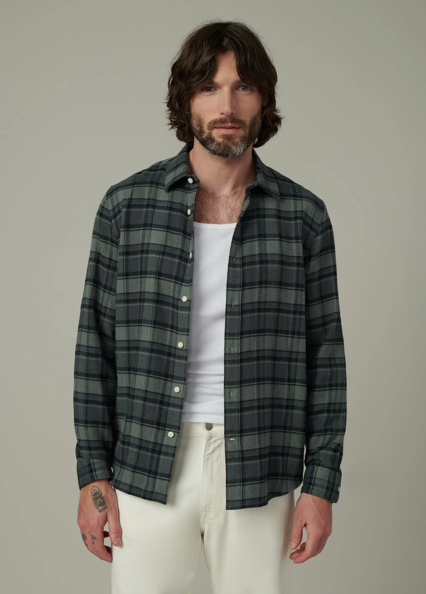 OLIVER FLANNEL SHIRT sold by Joe's Jeans