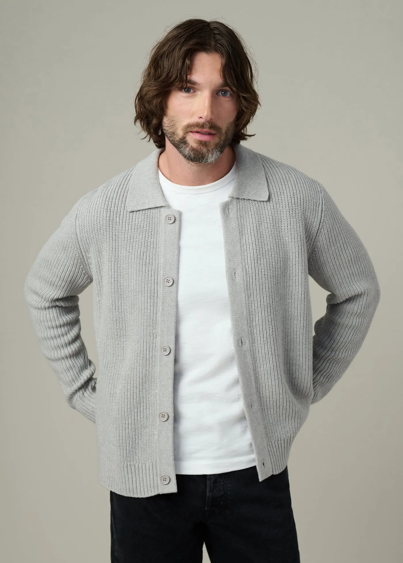 CASSIAN FULL BUTTON CARDIGAN sold by Joe's Jeans