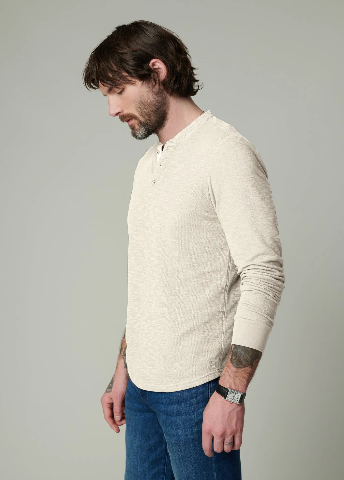 DWIGHT DOUBLE-FACE HENLEY sold by Joe's Jeans product image thumbnail 2