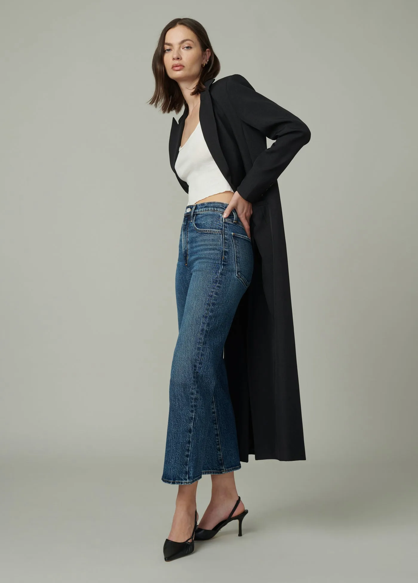 THE LUCIA TAILORED DUSTER sold by Joe's Jeans product image thumbnail 2
