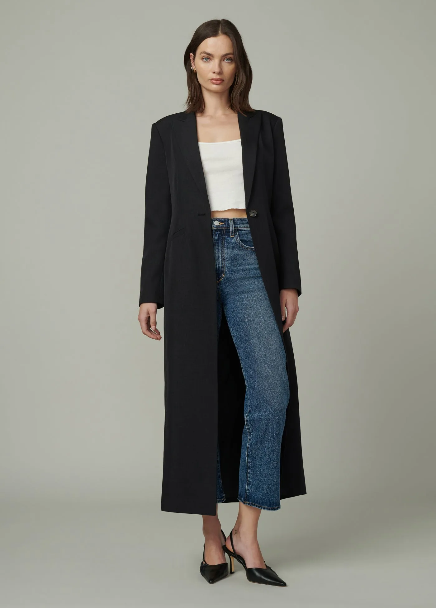 THE LUCIA TAILORED DUSTER sold by Joe's Jeans