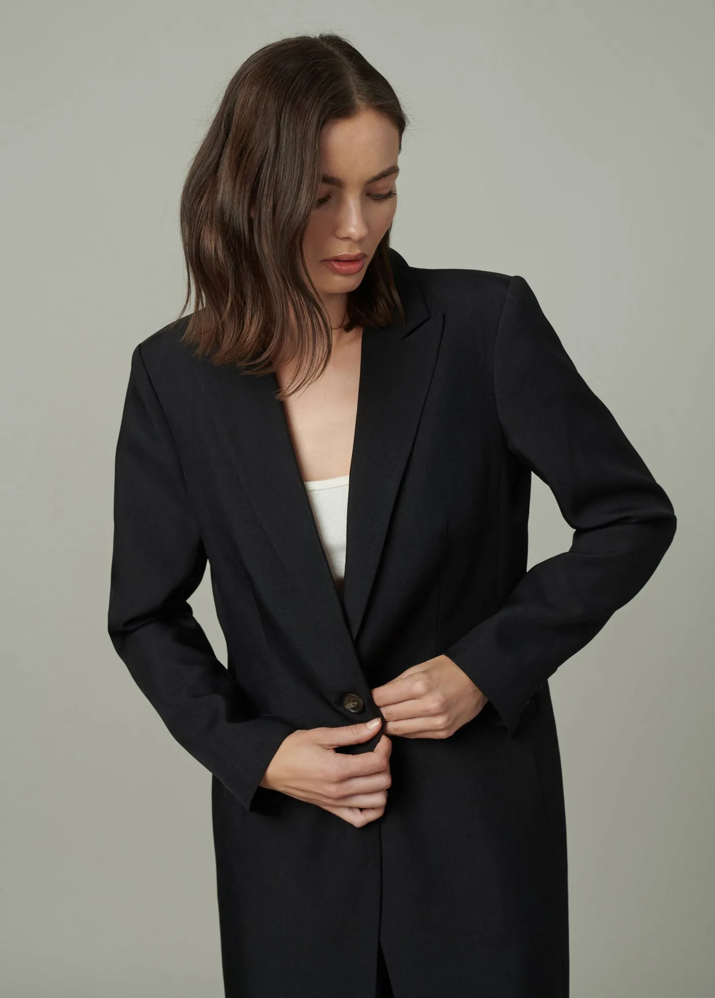 THE LUCIA TAILORED DUSTER sold by Joe's Jeans product image thumbnail 5