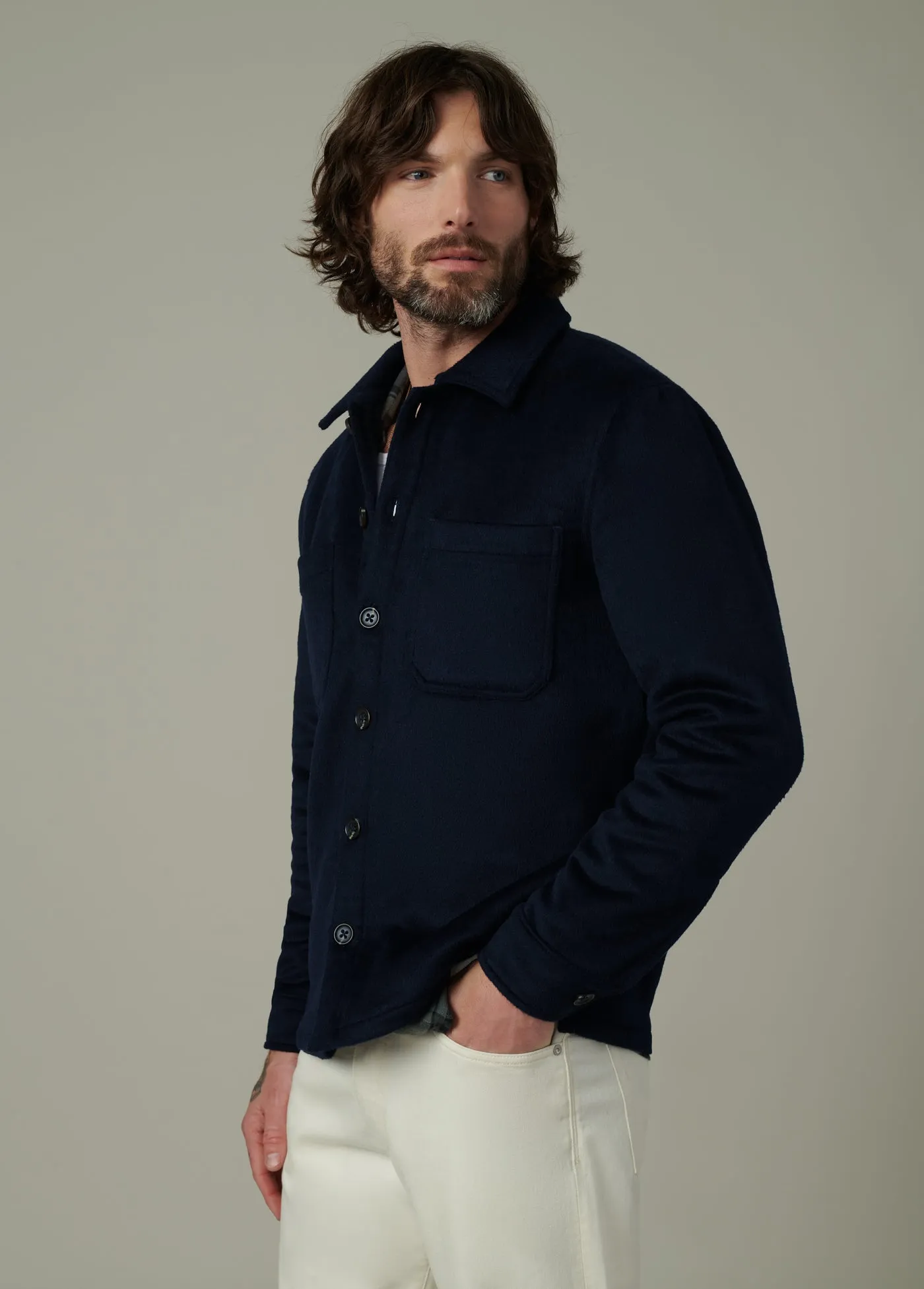 LEON WOOL OVERSHIRT sold by Joe's Jeans product image thumbnail 2