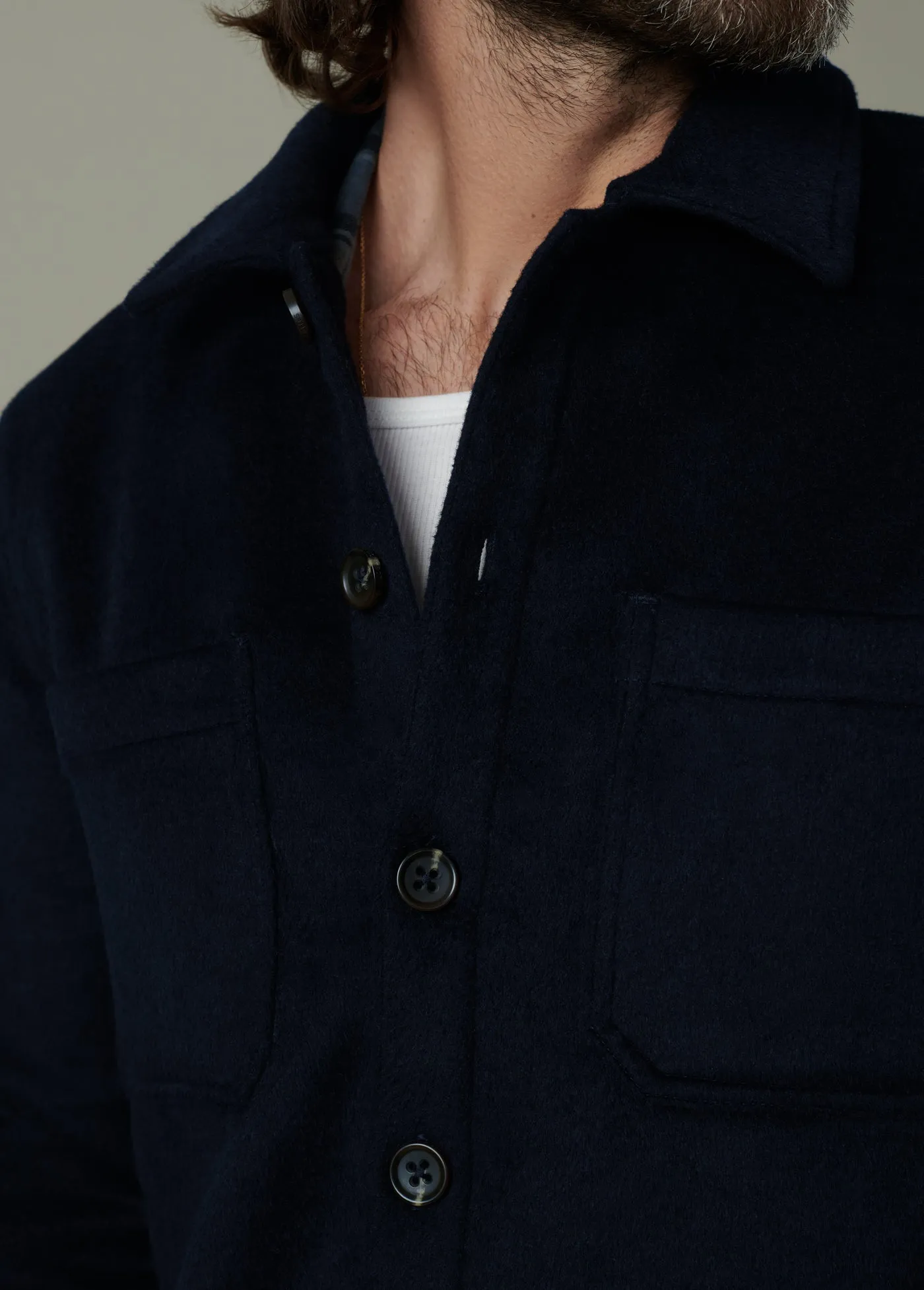 LEON WOOL OVERSHIRT sold by Joe's Jeans product image thumbnail 4