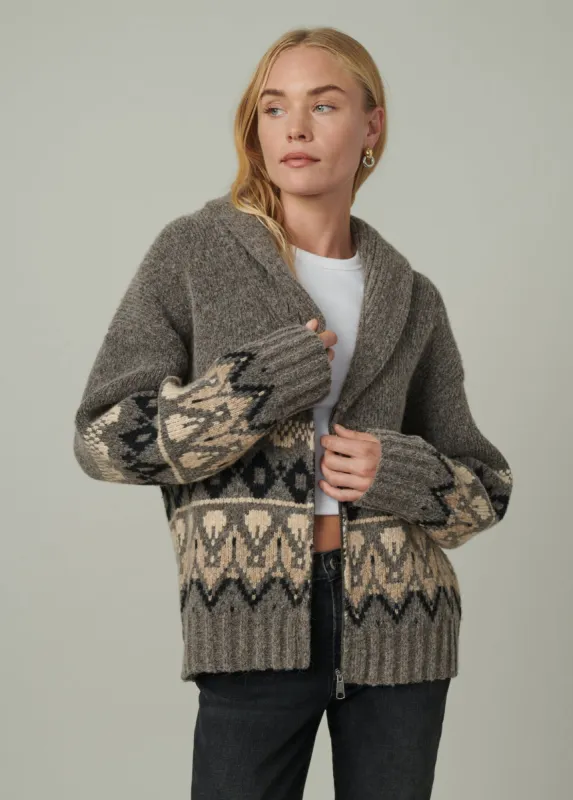 THE INGA FAIRISLE CARDIGAN sold by Joe's Jeans