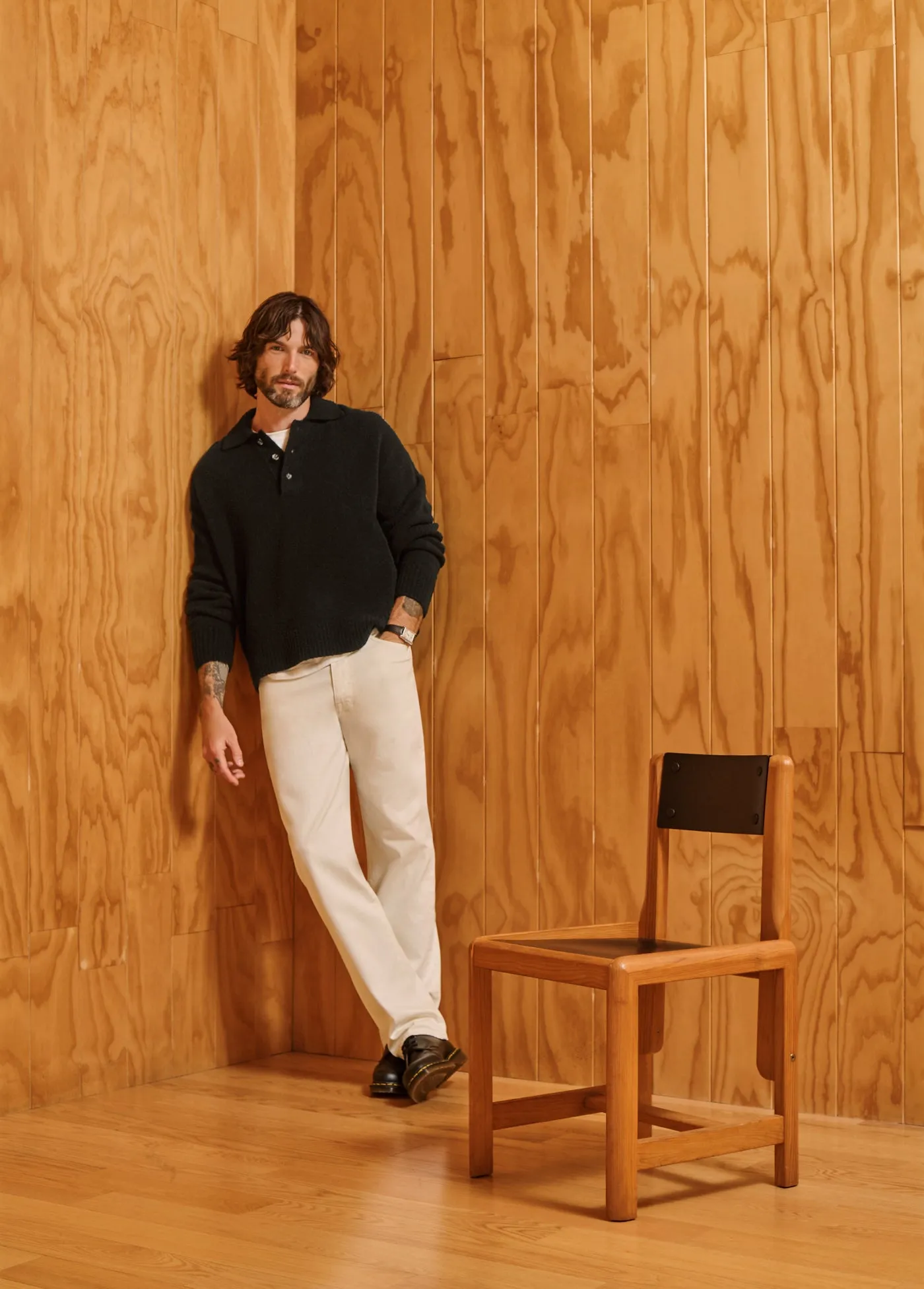 JULIAN POLO SWEATER sold by Joe's Jeans