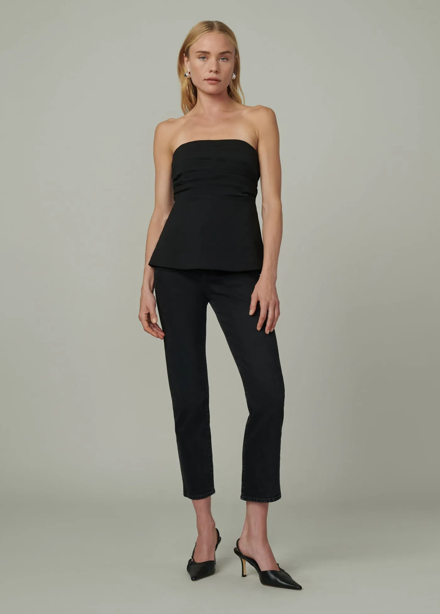 THE LARA STRAPLESS TOP sold by Joe's Jeans product image thumbnail 5