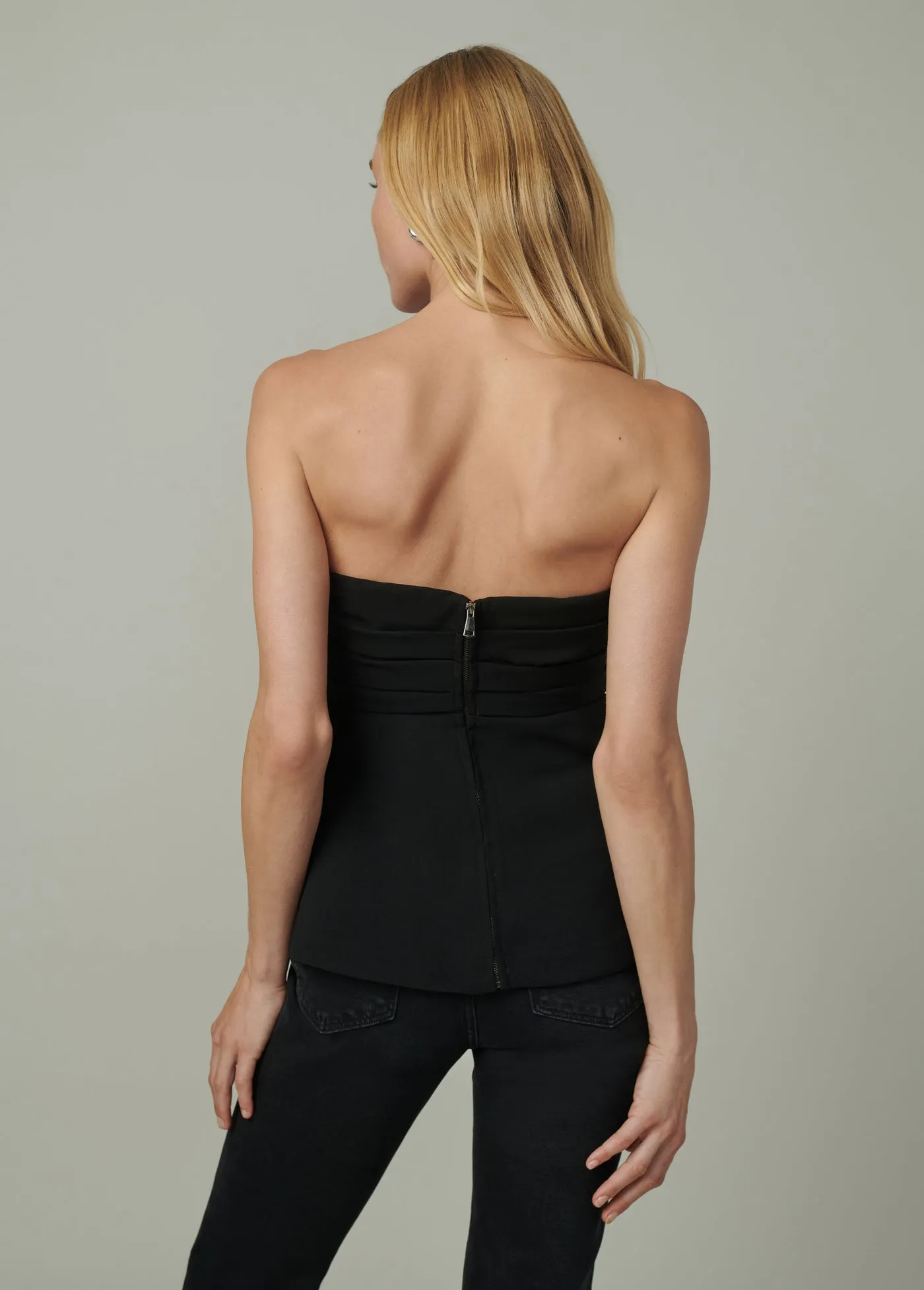 THE LARA STRAPLESS TOP sold by Joe's Jeans product image thumbnail 3