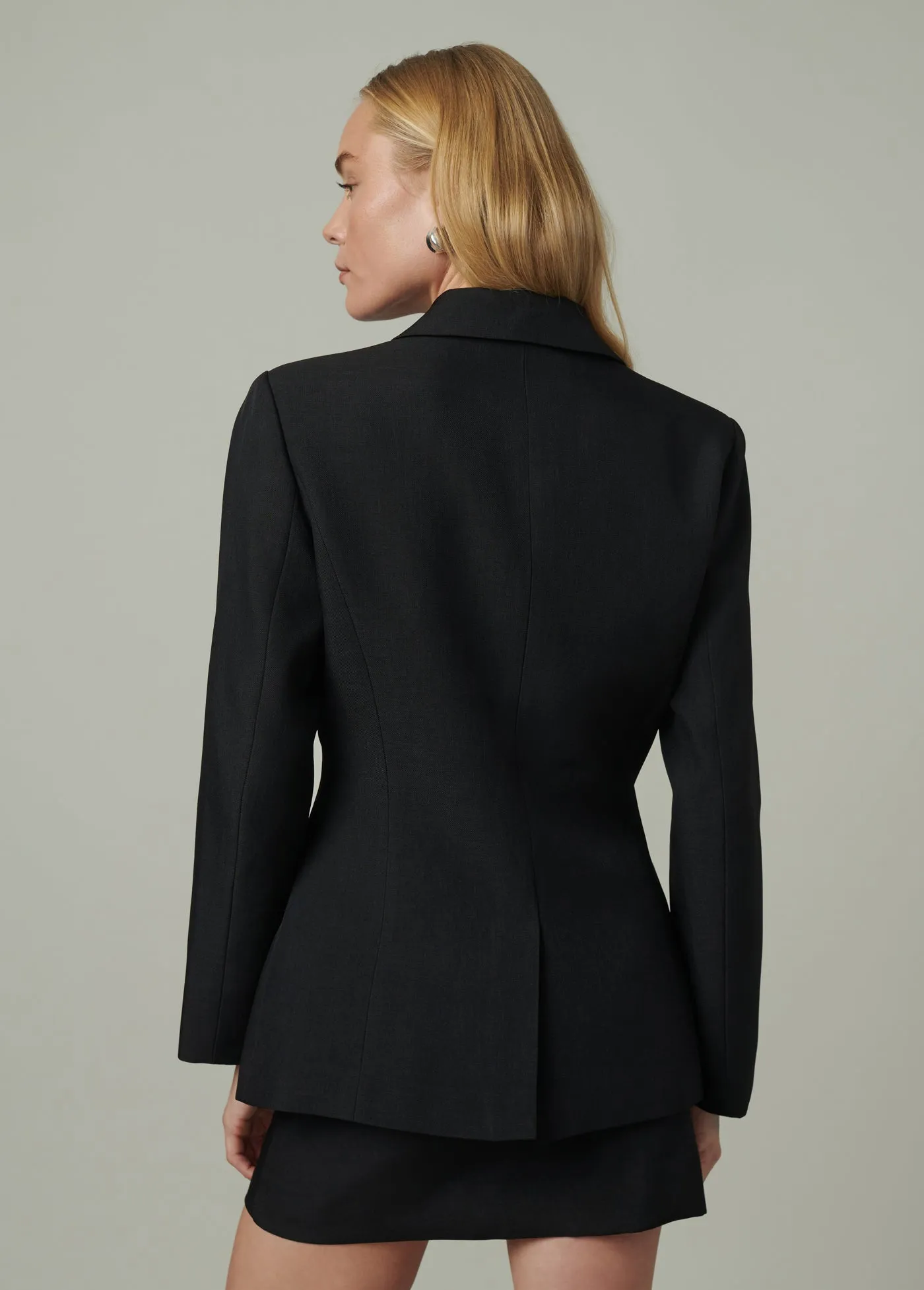 THE CHLOE CINCHED BLAZER sold by Joe's Jeans product image thumbnail 3