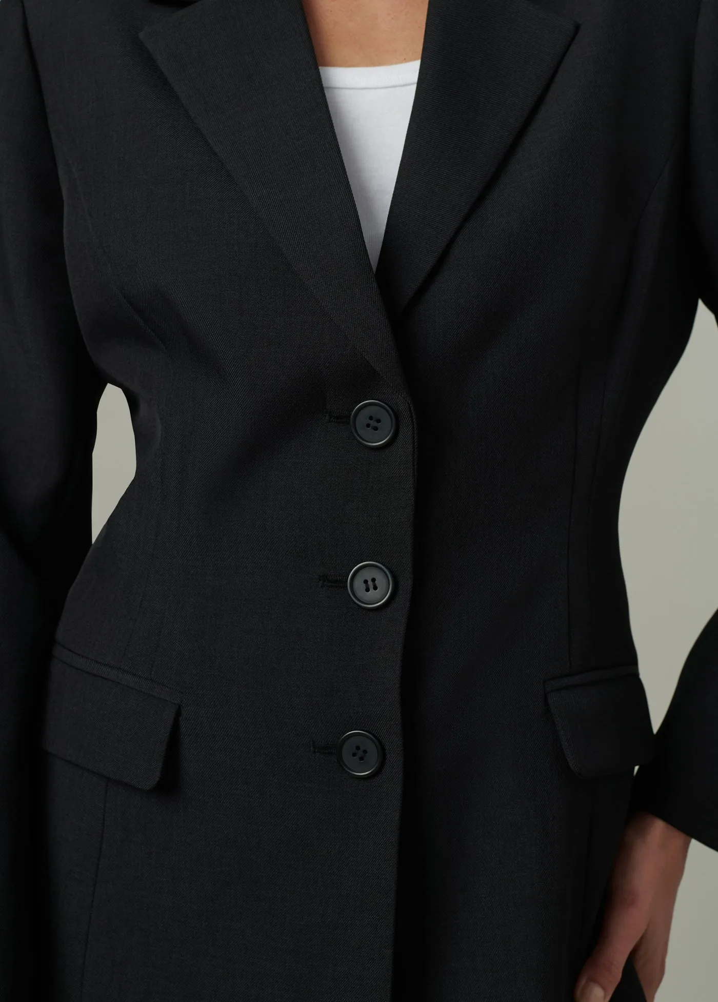 THE CHLOE CINCHED BLAZER sold by Joe's Jeans product image thumbnail 4