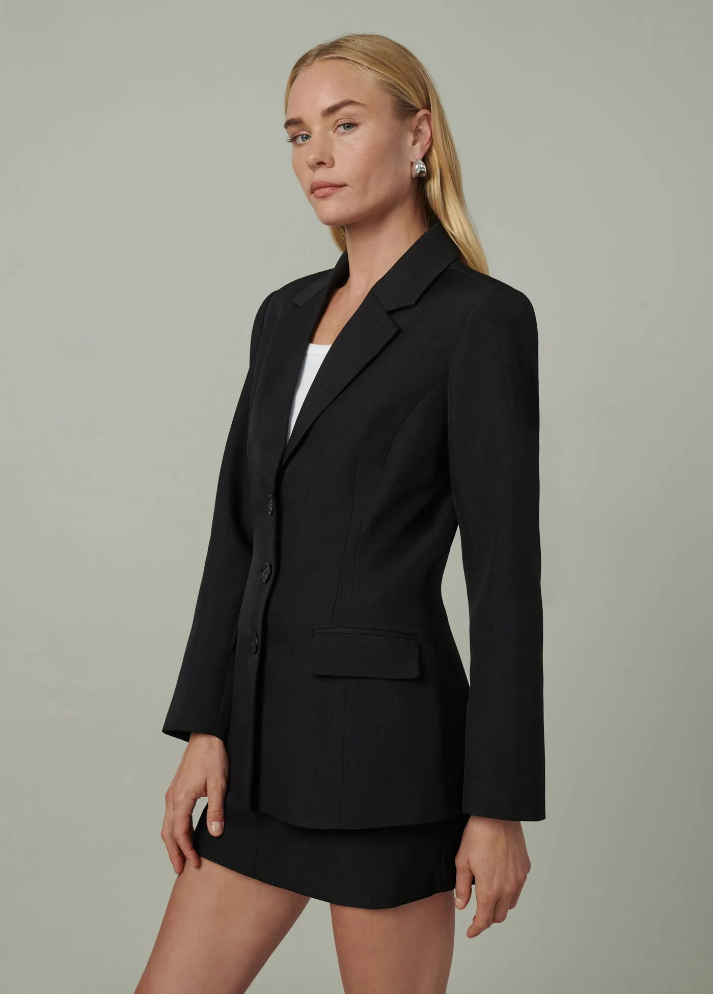 THE CHLOE CINCHED BLAZER sold by Joe's Jeans product image thumbnail 2