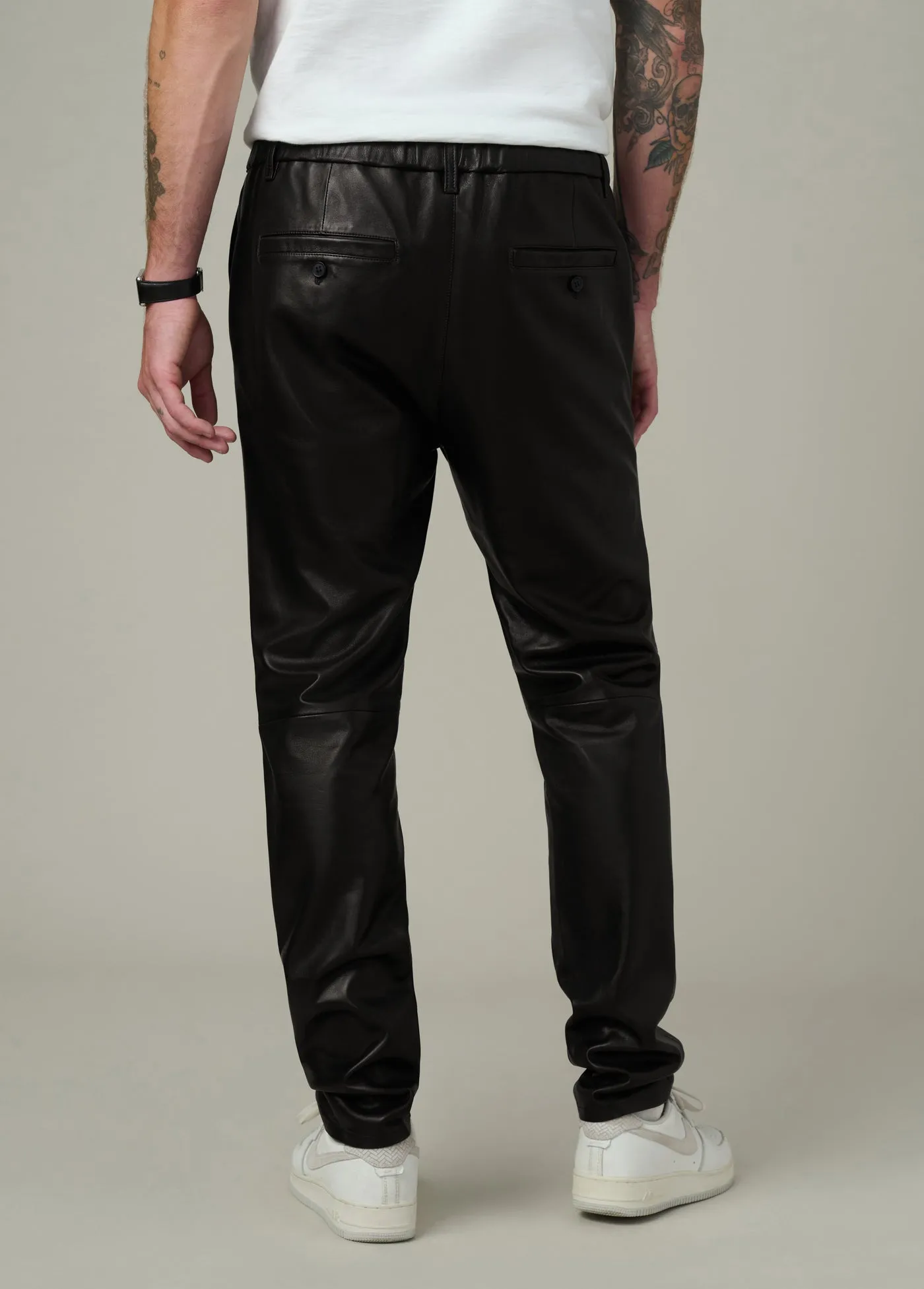 THE LAIRD LEATHER TROUSER sold by Joe's Jeans product image thumbnail 4
