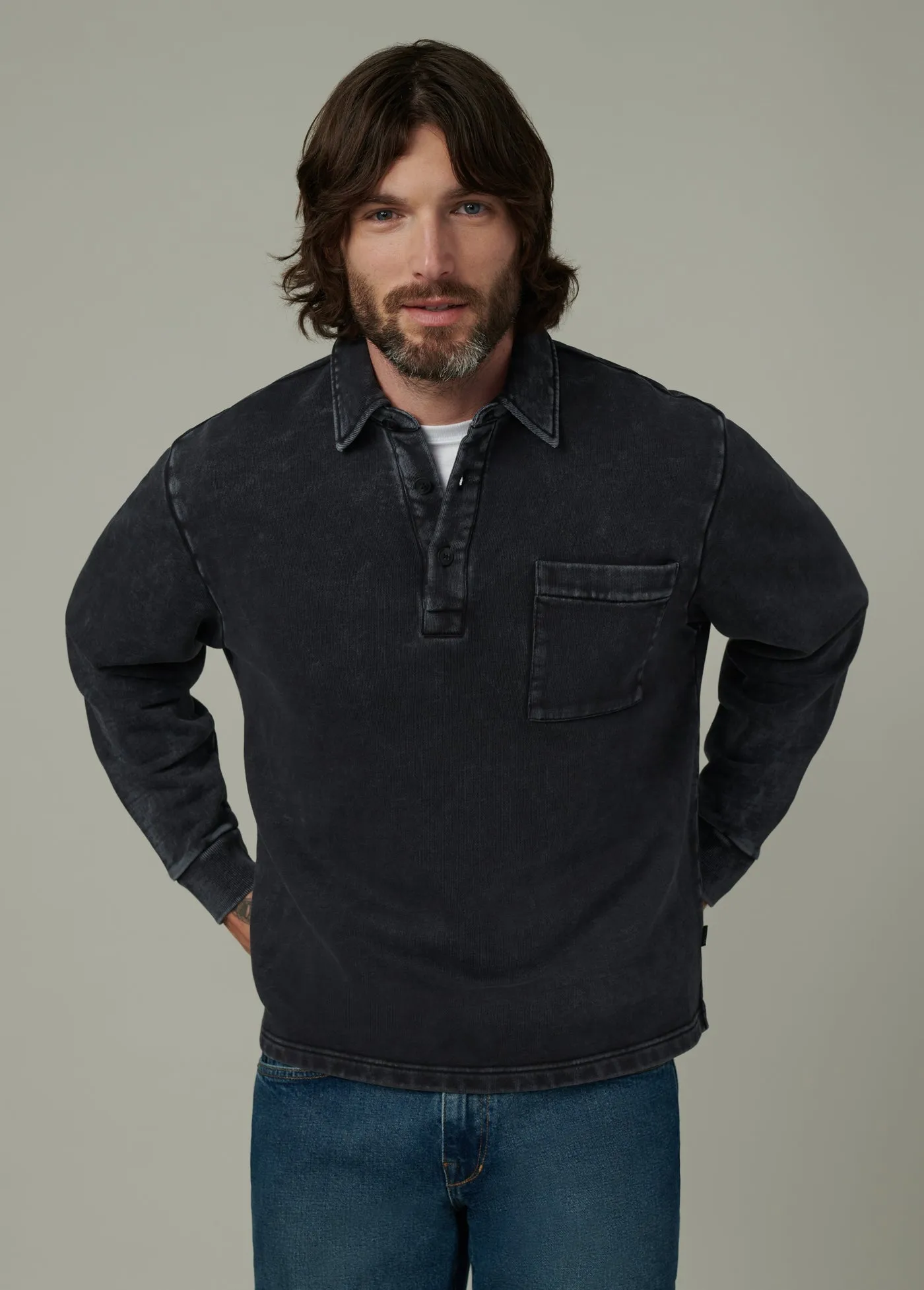 POLO SWEATSHIRT sold by Joe's Jeans