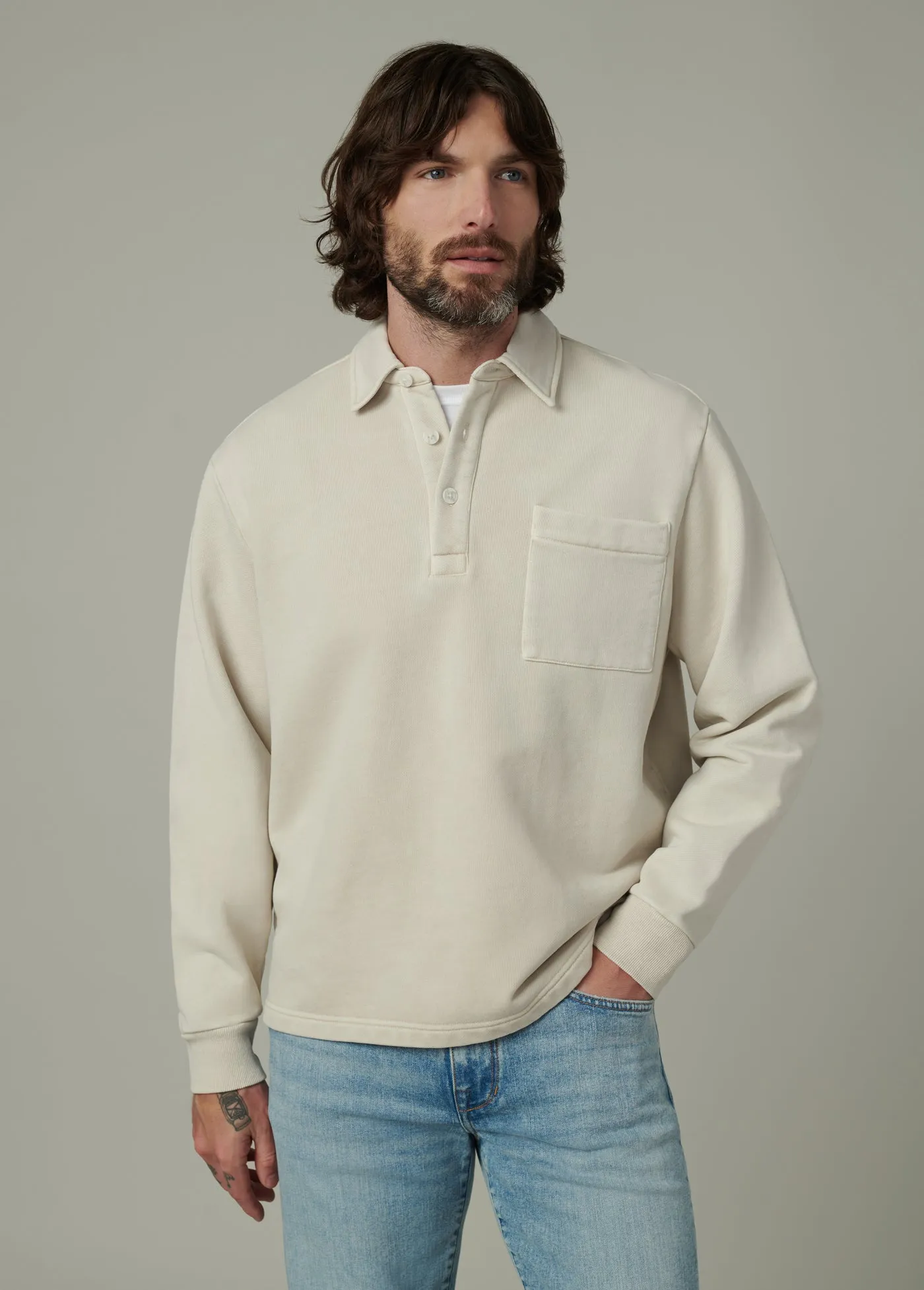 POLO SWEATSHIRT sold by Joe's Jeans