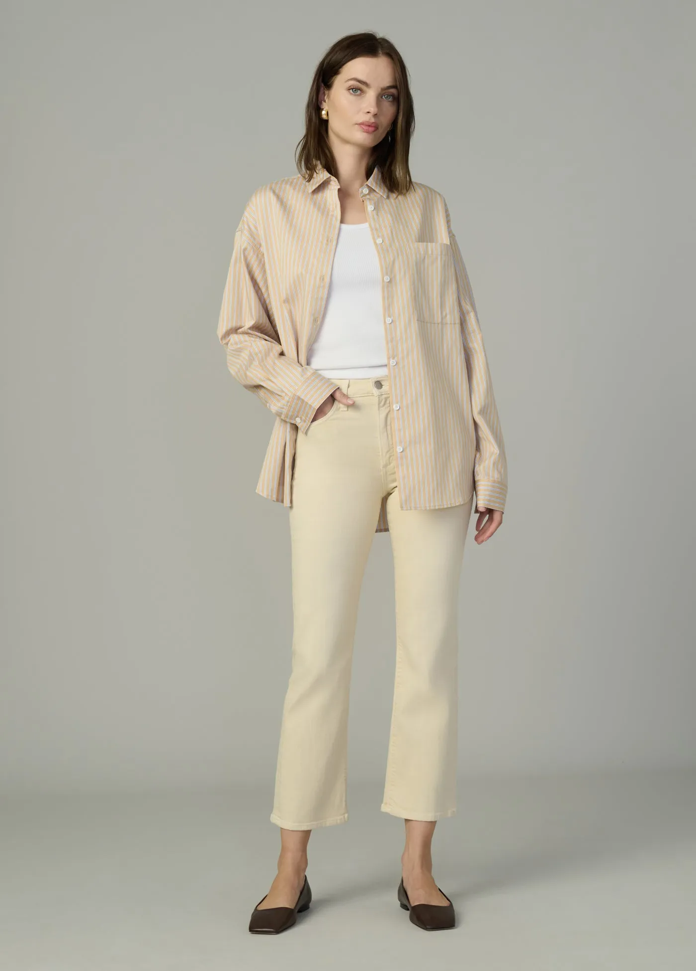 THE BOYFRIEND BUTTON DOWN SHIRT sold by Joe's Jeans product image thumbnail 4