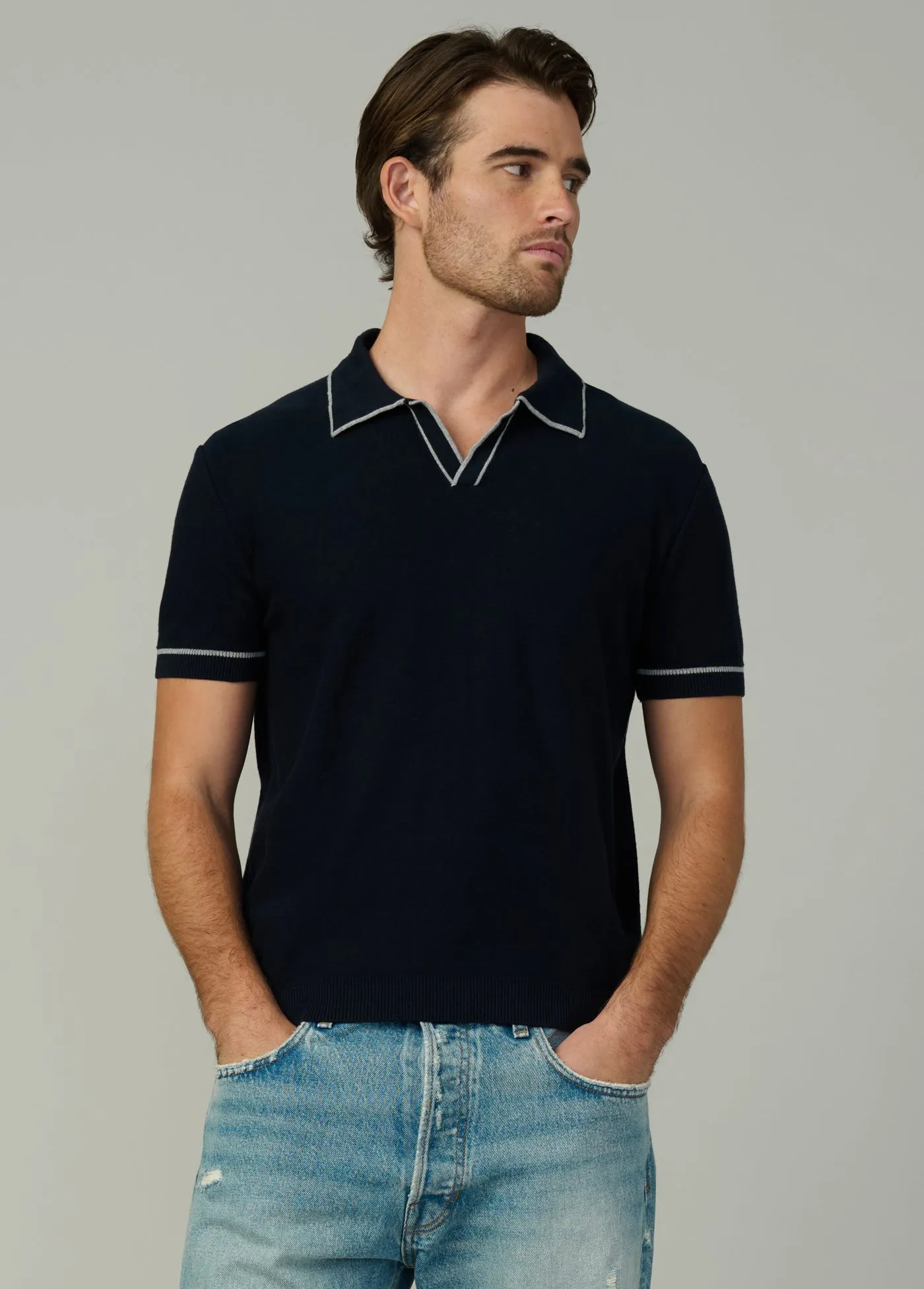 JIMMY SWEATER POLO sold by Joe's Jeans product image thumbnail 2