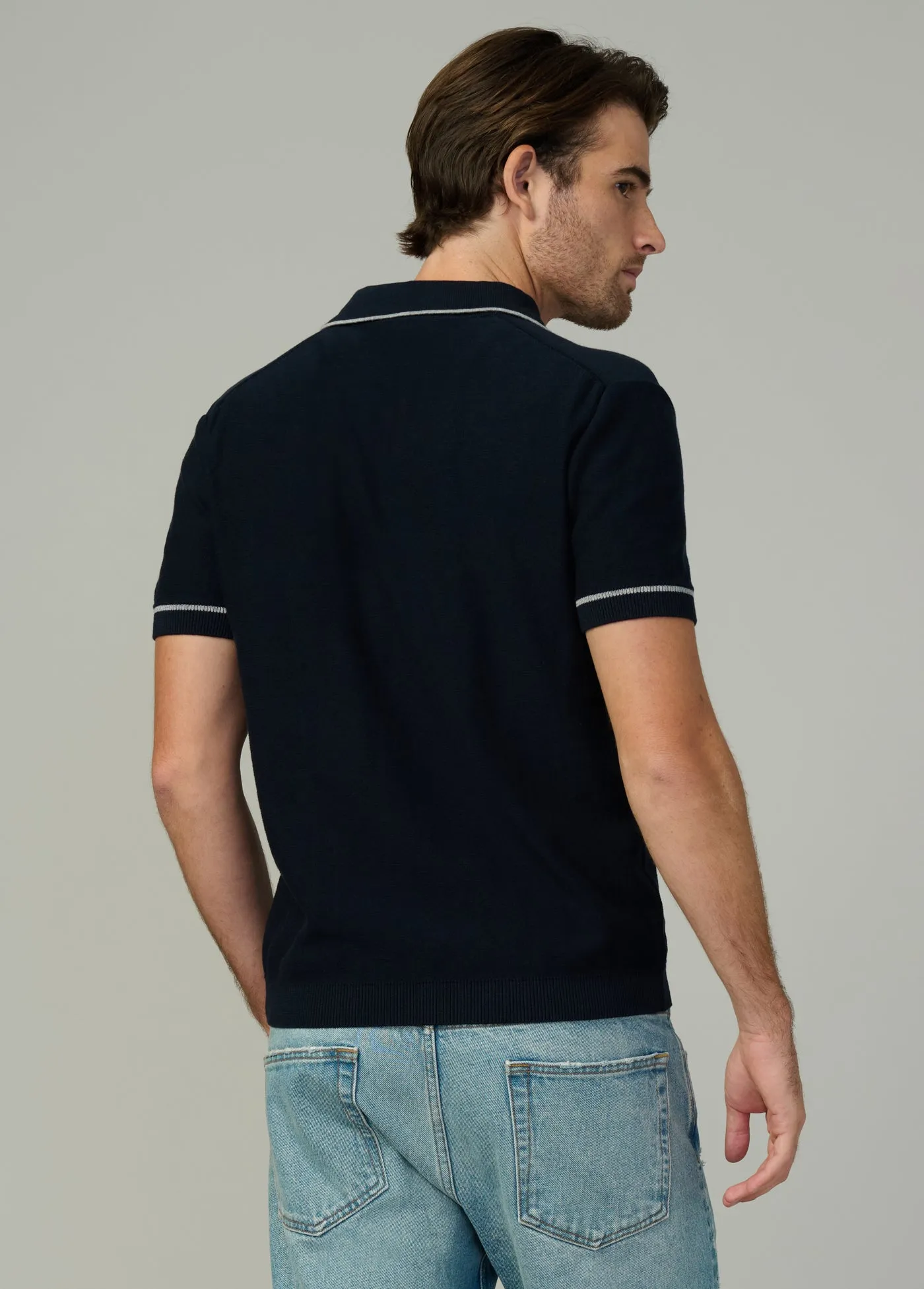 JIMMY SWEATER POLO sold by Joe's Jeans product image thumbnail 4