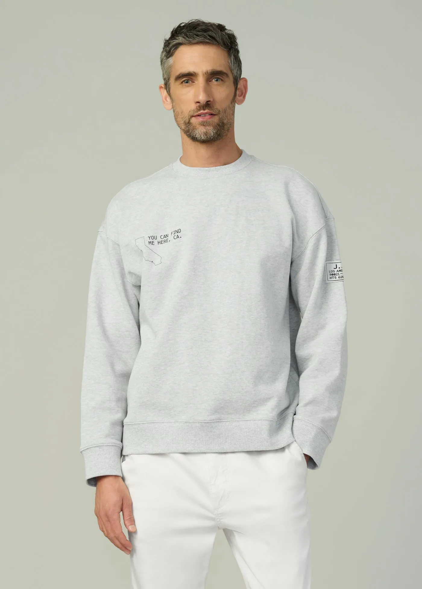 RELAXED CREWNECK SWEATSHIRT sold by Joe's Jeans product image thumbnail 2