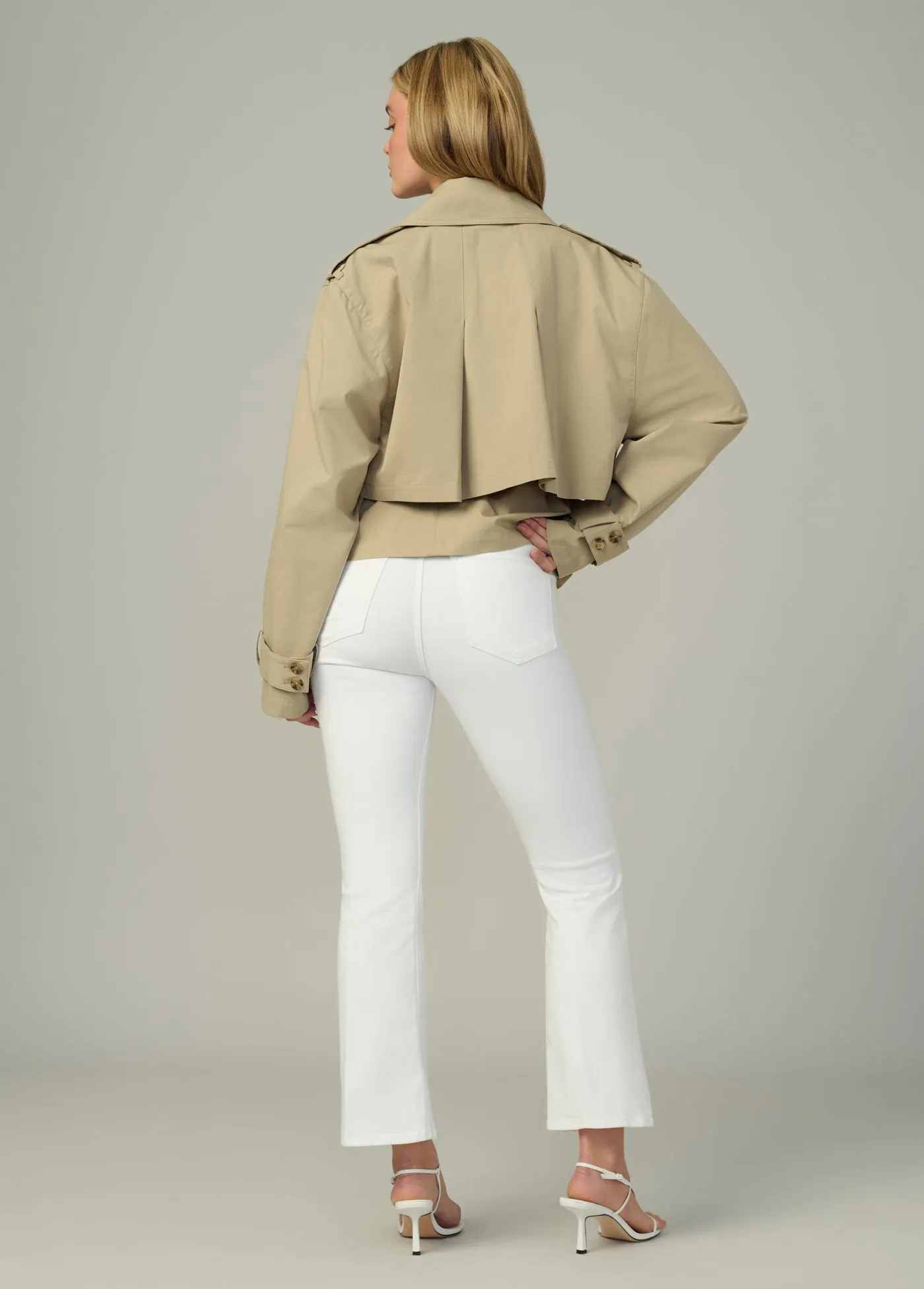 THE LIZ CROPPED TRENCH COAT sold by Joe's Jeans product image thumbnail 5