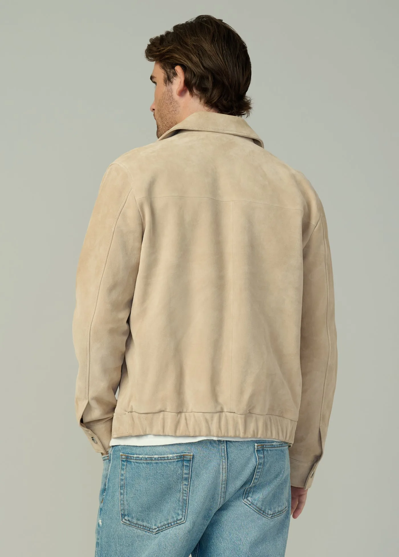 BENSON SUEDE JACKET sold by Joe's Jeans product image thumbnail 4