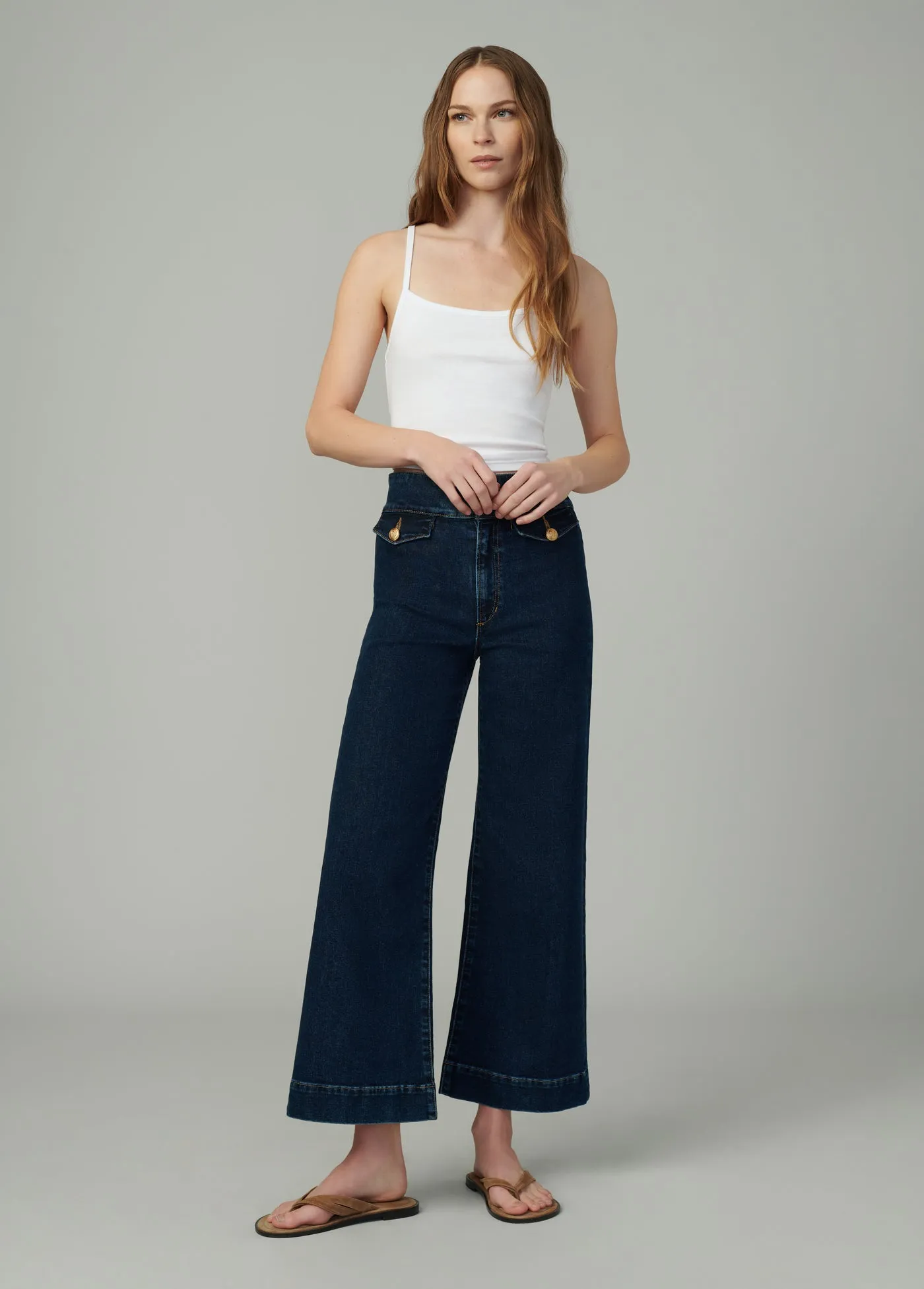 THE ELLIA WIDE LEG ANKLE sold by Joe's Jeans