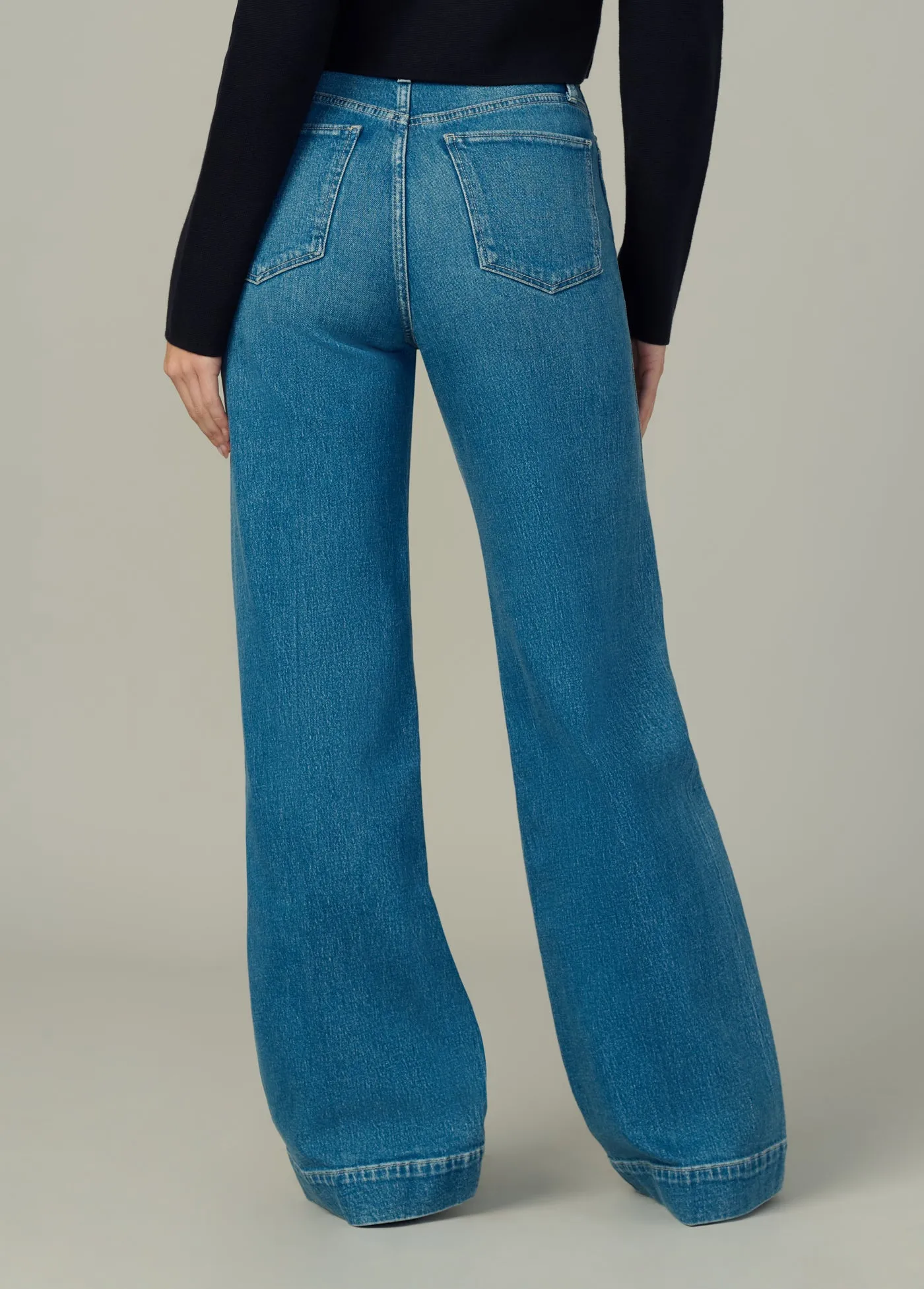 THE FRONT SEAMED WIDE LEG sold by Joe's Jeans product image thumbnail 4