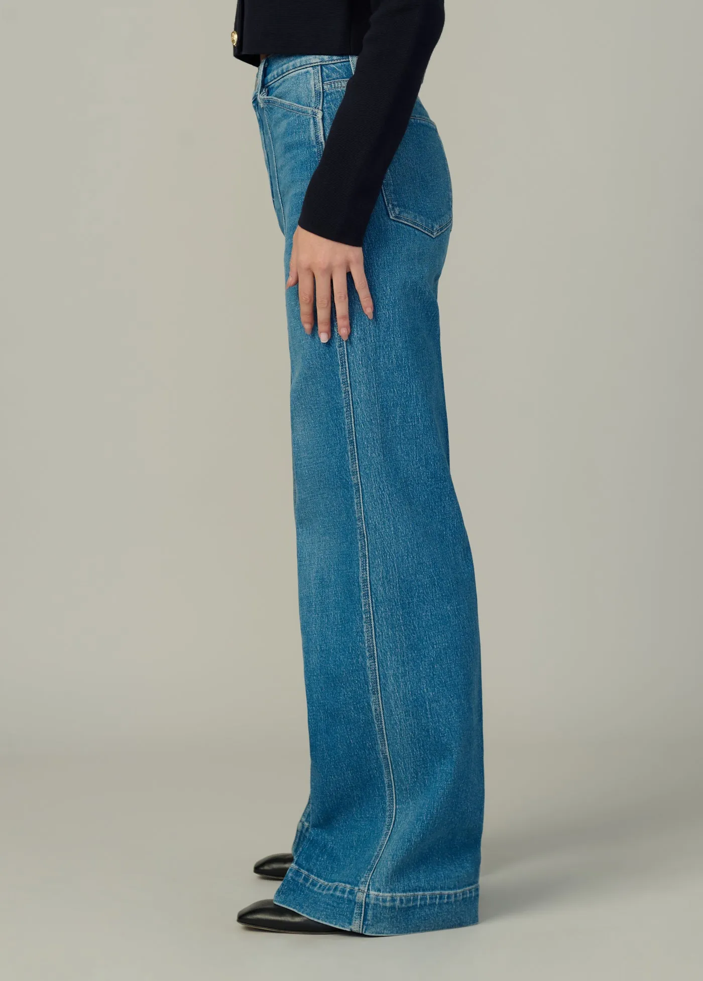 THE FRONT SEAMED WIDE LEG sold by Joe's Jeans product image thumbnail 3