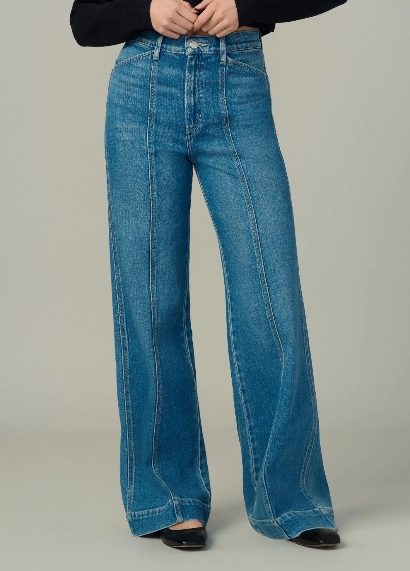THE FRONT SEAMED WIDE LEG sold by Joe's Jeans product image thumbnail 2