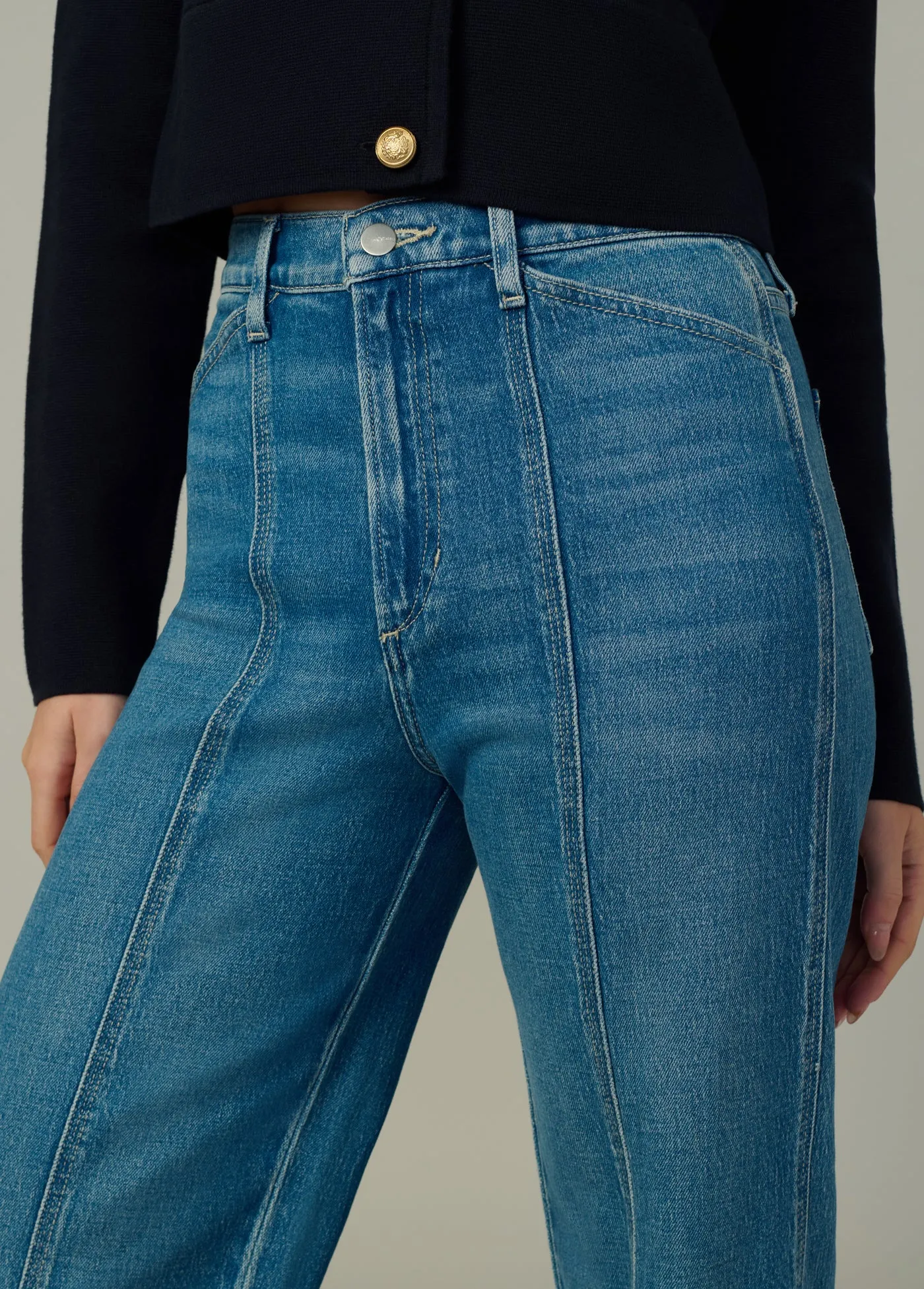 THE FRONT SEAMED WIDE LEG sold by Joe's Jeans product image thumbnail 5