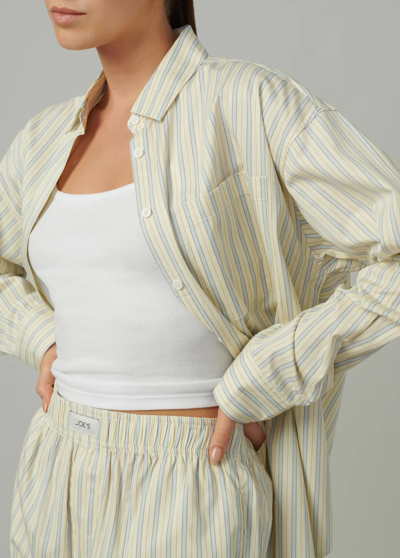 THE BOYFRIEND BUTTON DOWN SHIRT sold by Joe's Jeans product image thumbnail 5