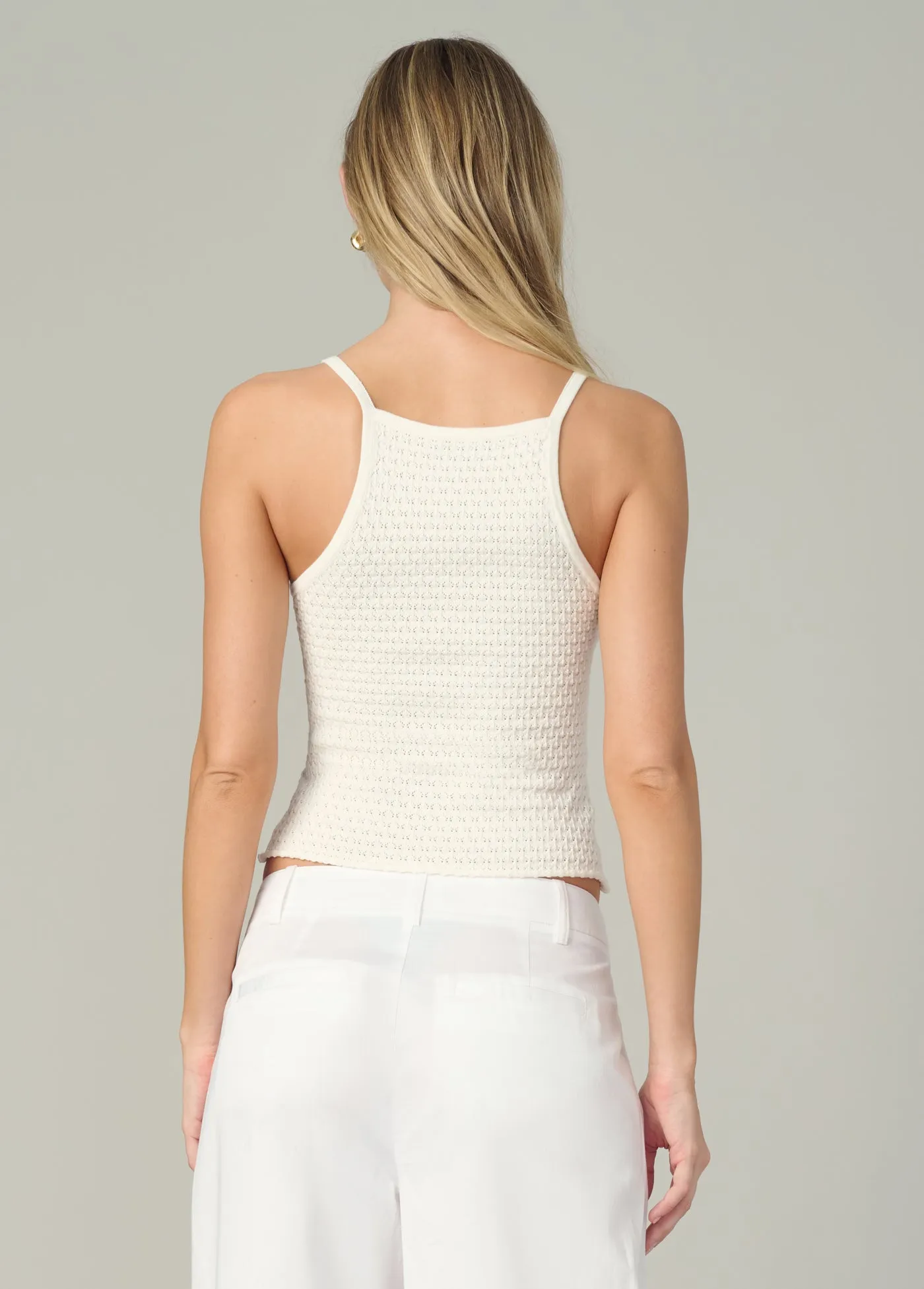 THE POINTELLE EVERYDAY TANK sold by Joe's Jeans product image thumbnail 3