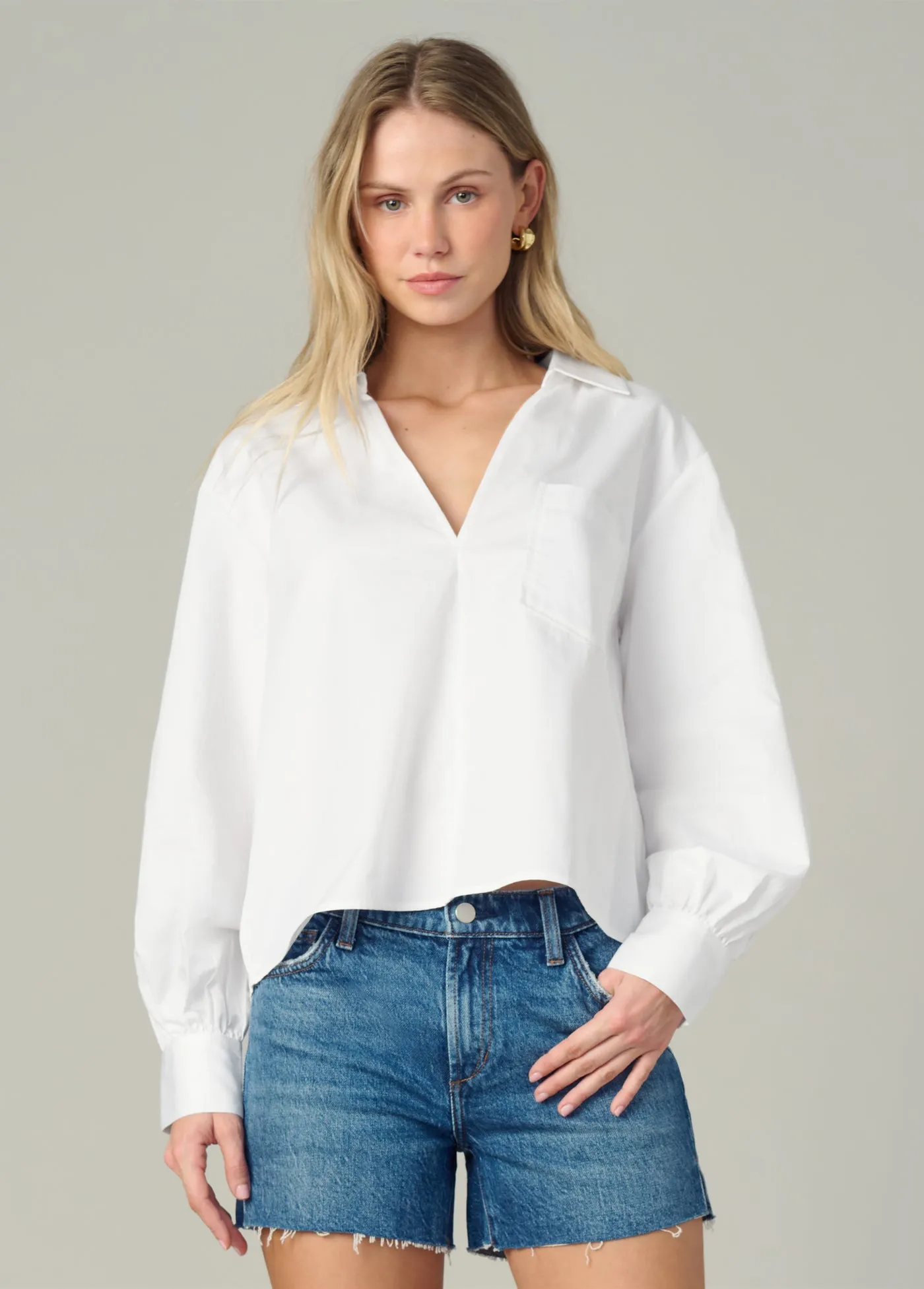 THE CHARLOTTE POPOVER BLOUSE sold by Joe's Jeans
