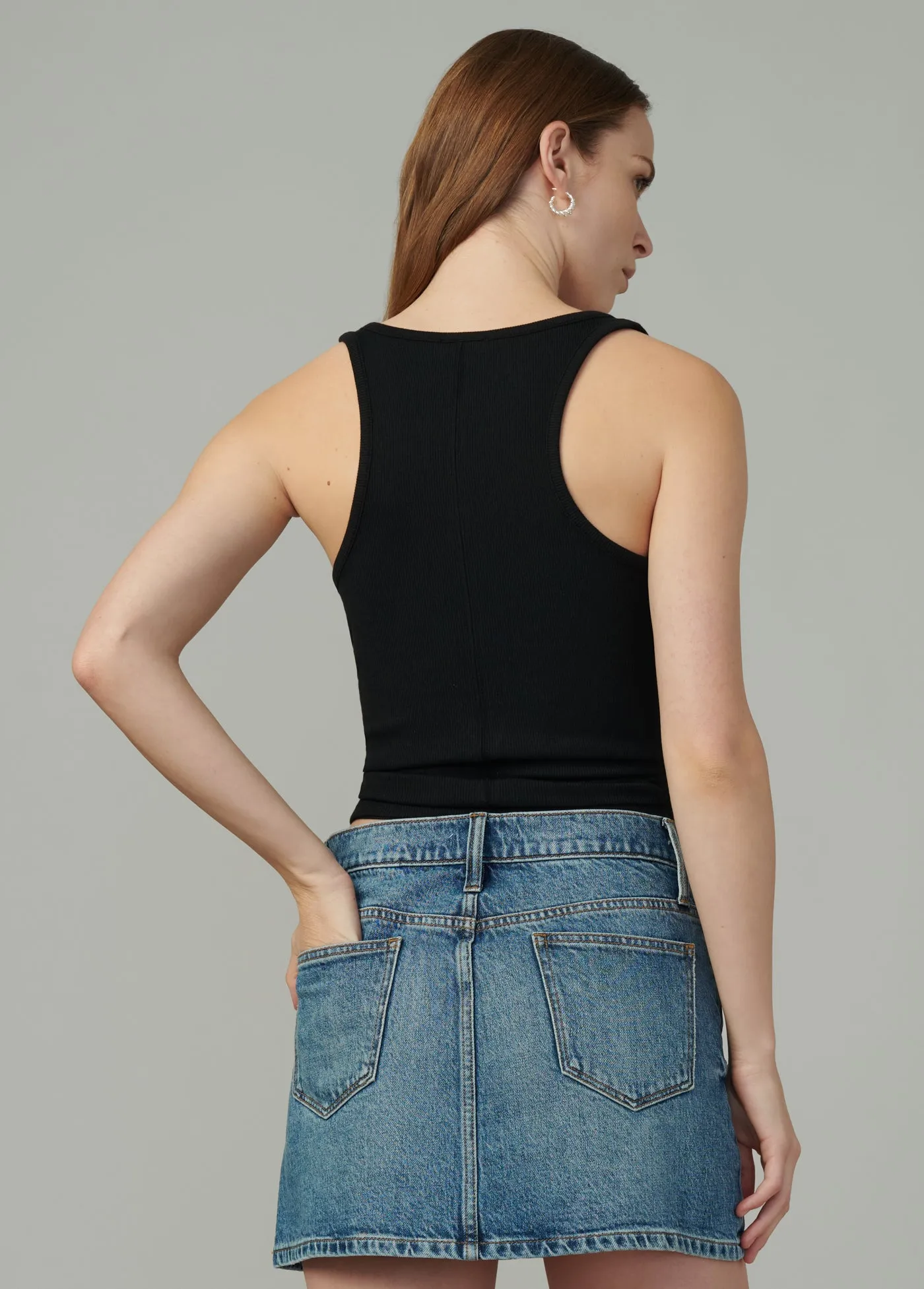 THE SCOOPNECK TANK sold by Joe's Jeans product image thumbnail 4