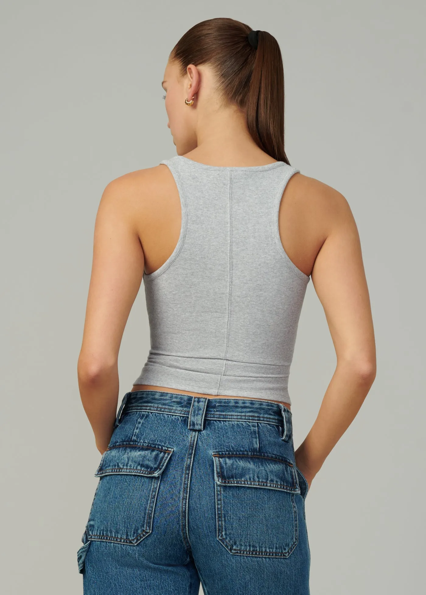 THE SCOOPNECK TANK sold by Joe's Jeans product image thumbnail 4