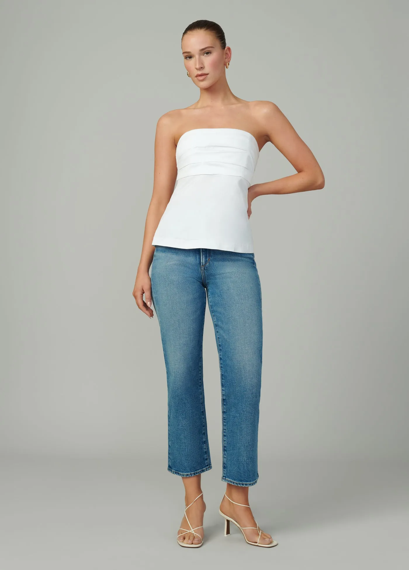 THE LARA STRAPLESS TOP sold by Joe's Jeans product image thumbnail 3
