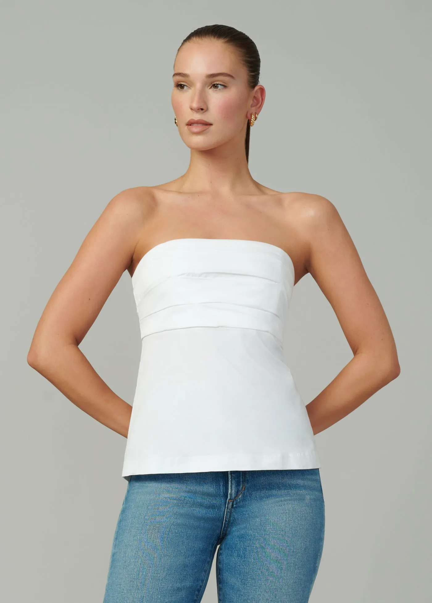 THE LARA STRAPLESS TOP sold by Joe's Jeans product image thumbnail 2