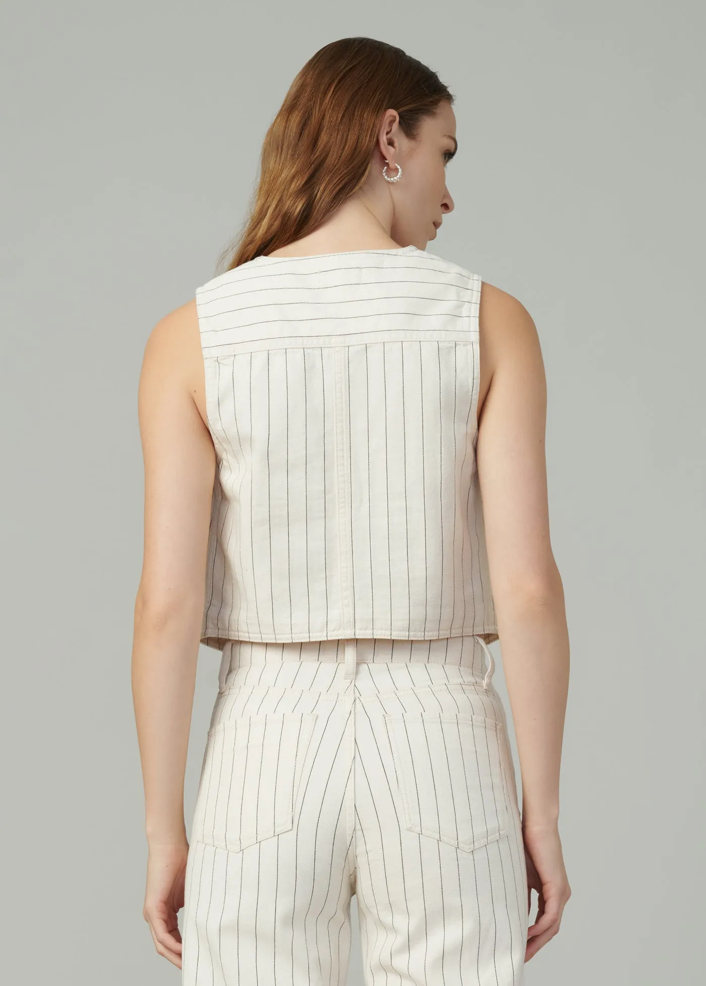 THE RELAXED TAILORED WAISTCOAT sold by Joe's Jeans product image thumbnail 4