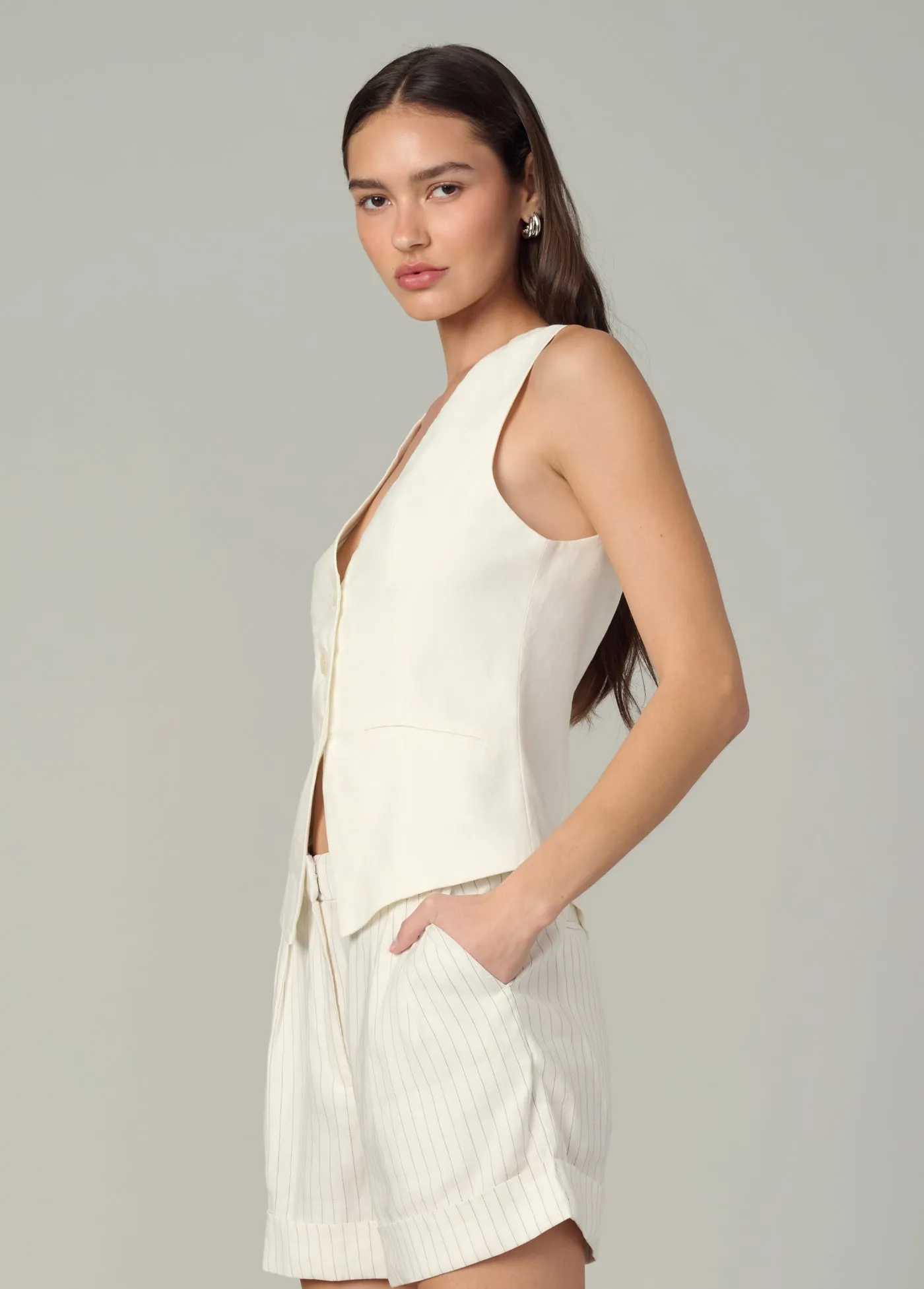 THE MAEVE VEST sold by Joe's Jeans product image thumbnail 4