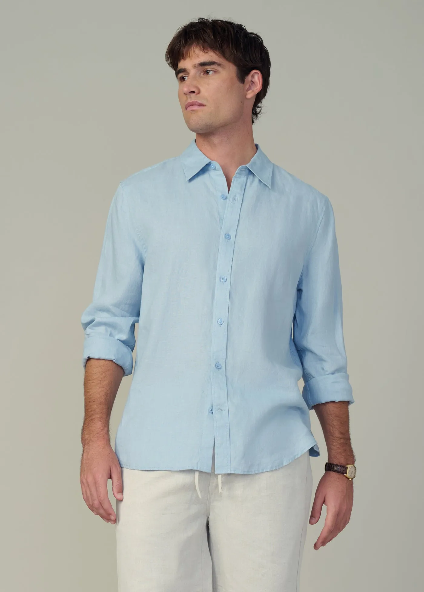 JAKOB LINEN SHIRT sold by Joe's Jeans product image thumbnail 2