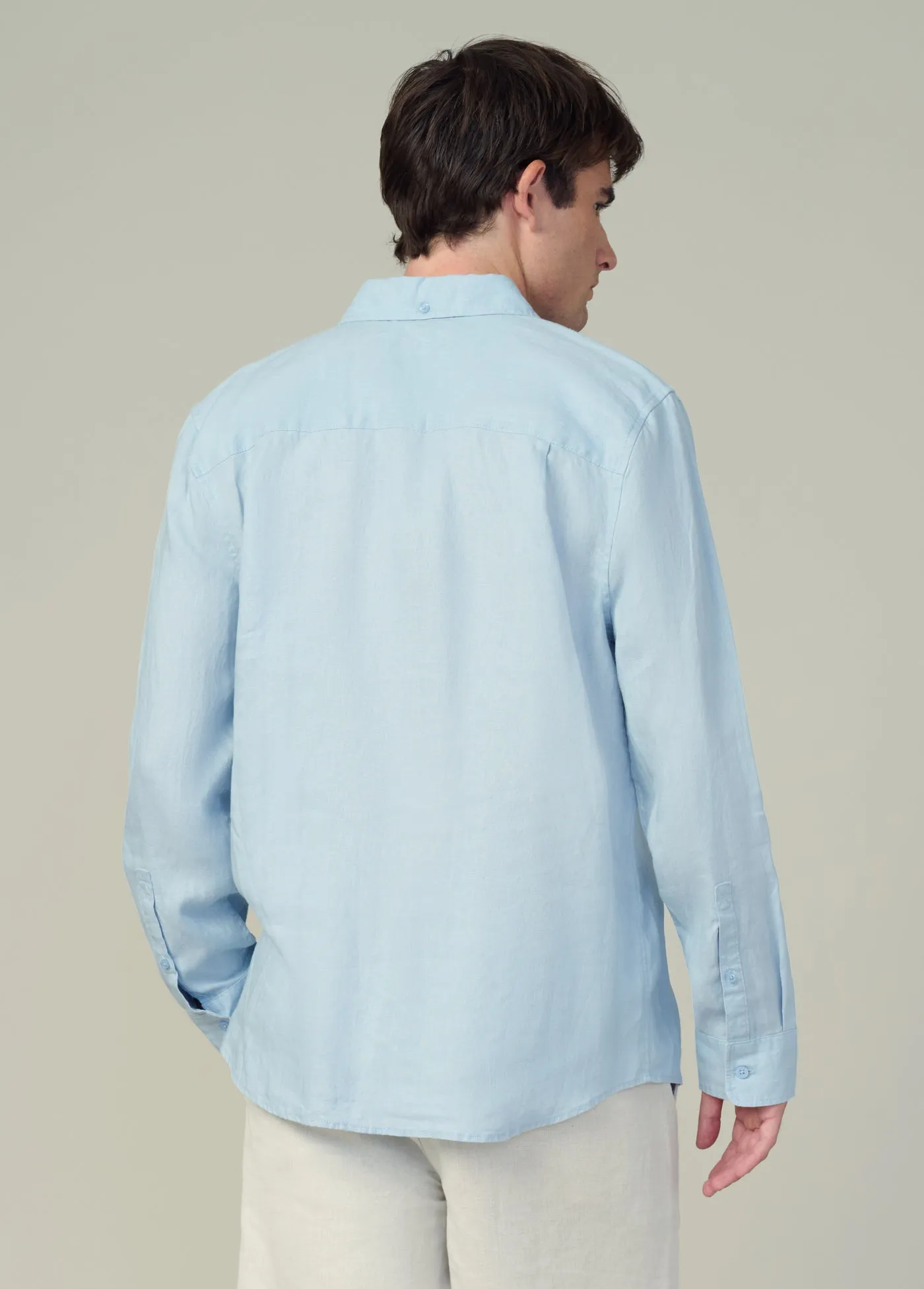 JAKOB LINEN SHIRT sold by Joe's Jeans product image thumbnail 5