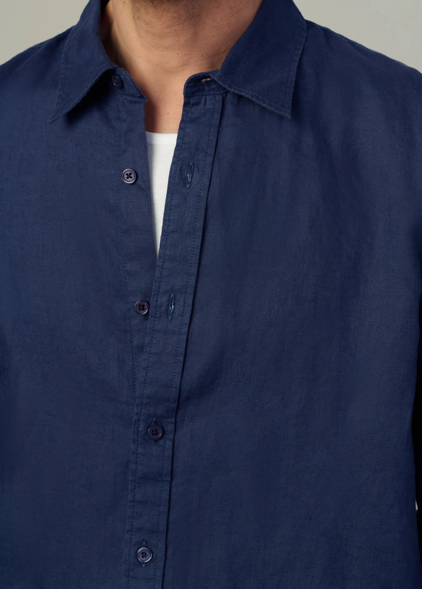 JAKOB LINEN SHIRT sold by Joe's Jeans product image thumbnail 5