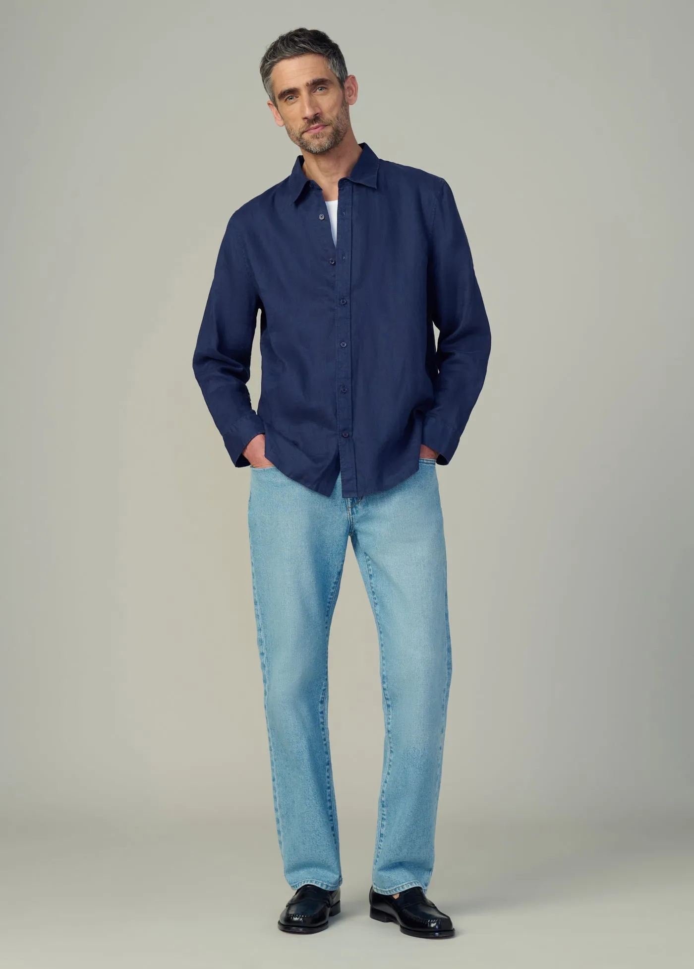 JAKOB LINEN SHIRT sold by Joe's Jeans product image thumbnail 2