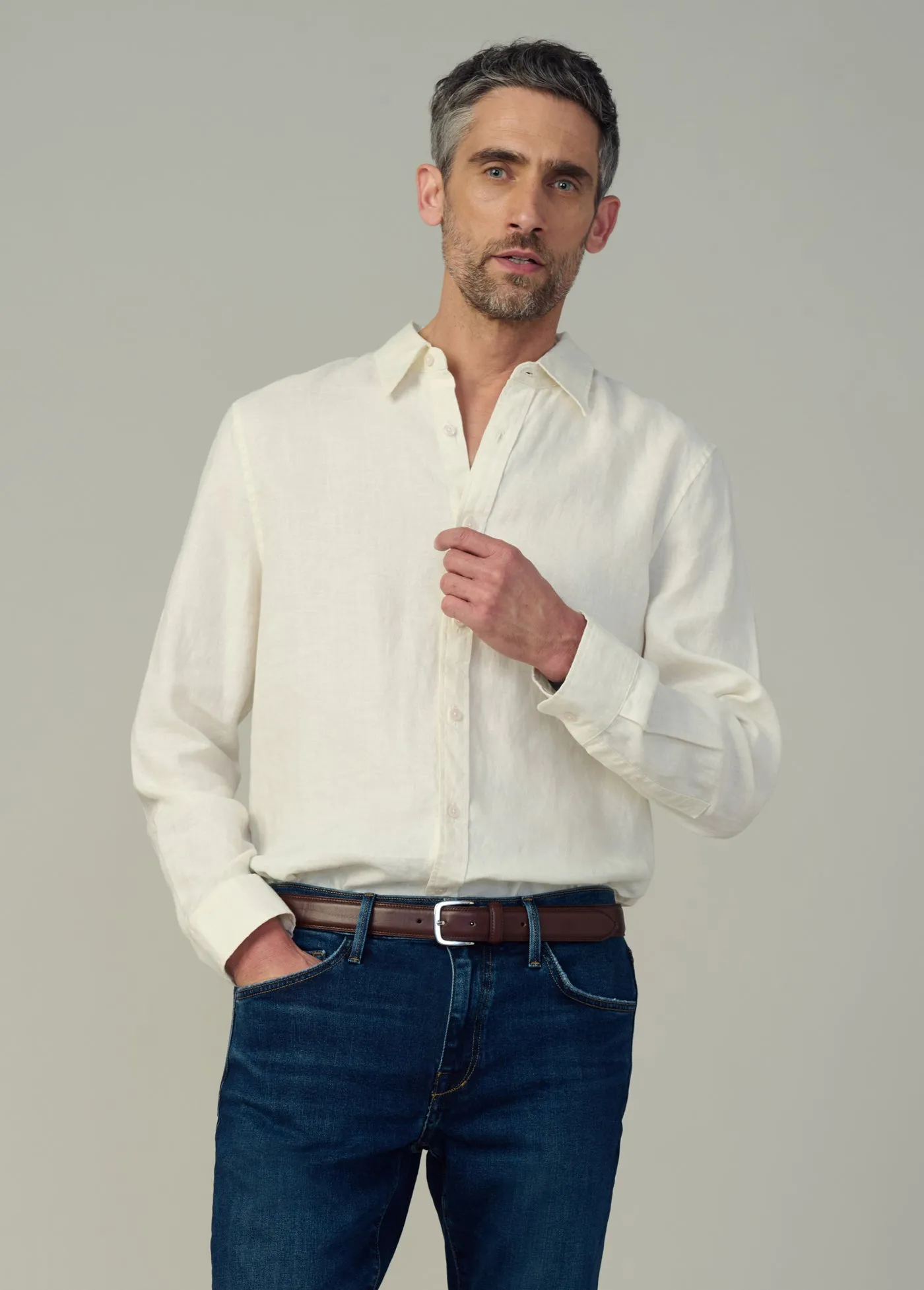JAKOB LINEN SHIRT sold by Joe's Jeans