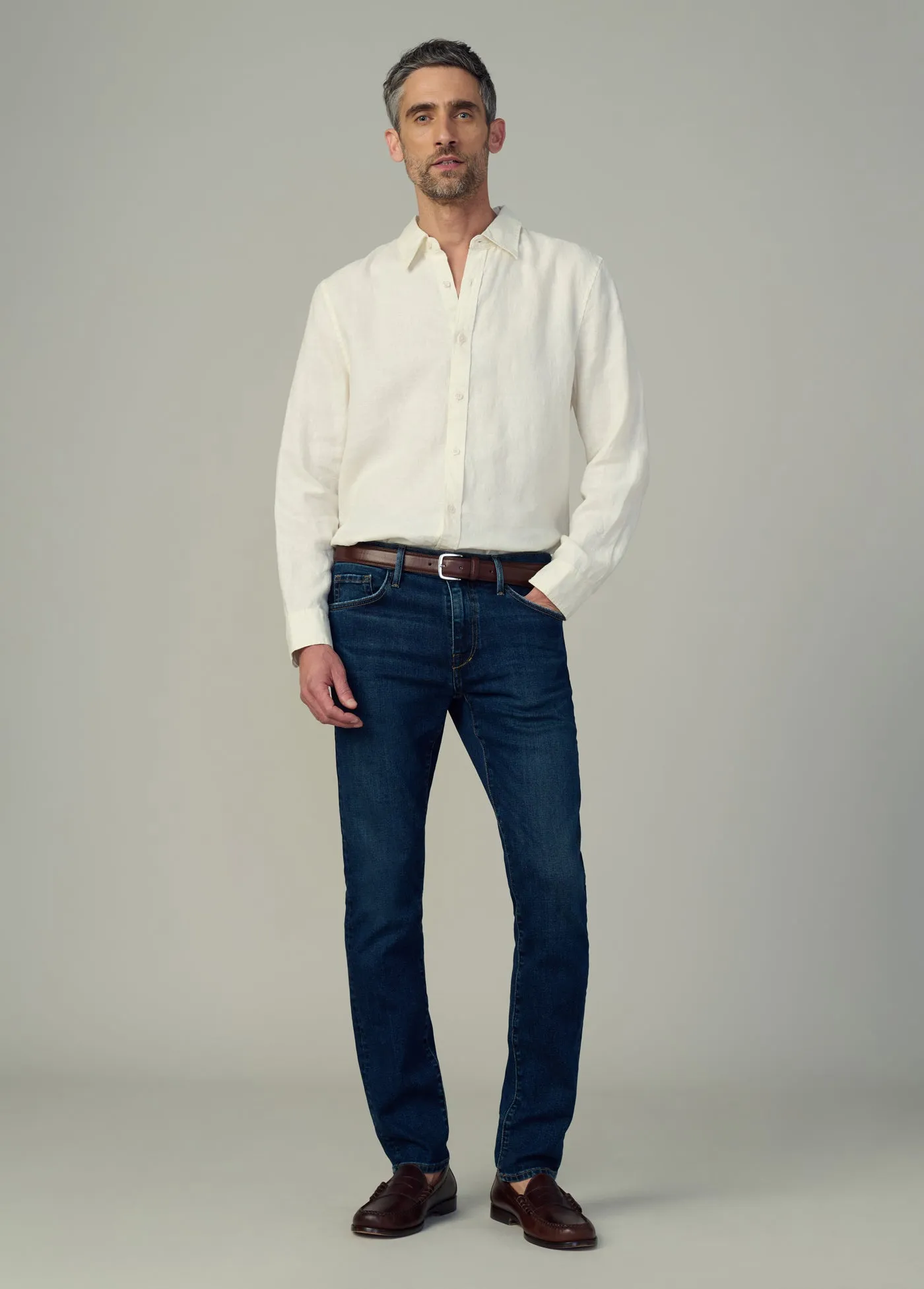 JAKOB LINEN SHIRT sold by Joe's Jeans product image thumbnail 2